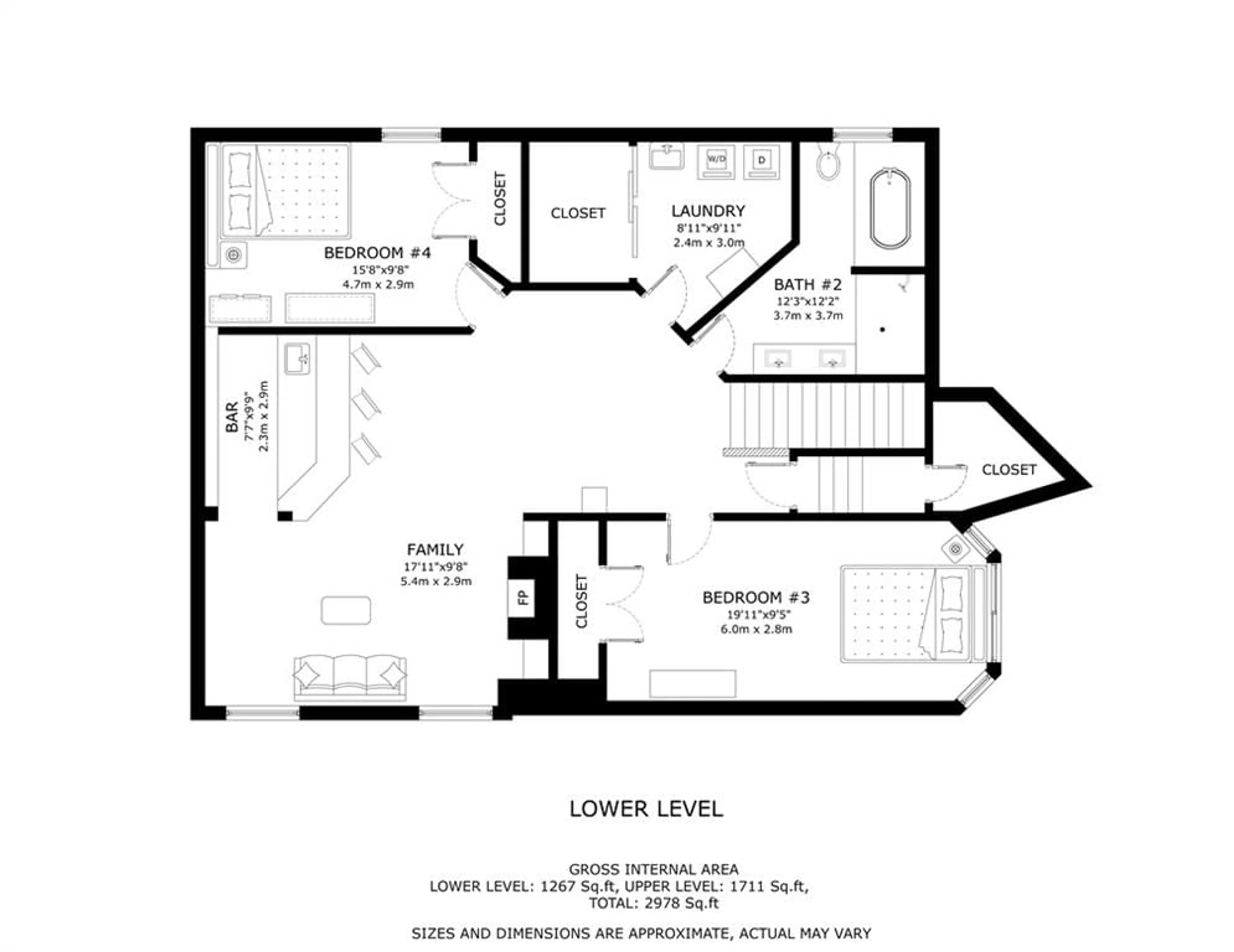 Floor plan for 16 Oban Ave, Vaughan Ontario L6A 2E2