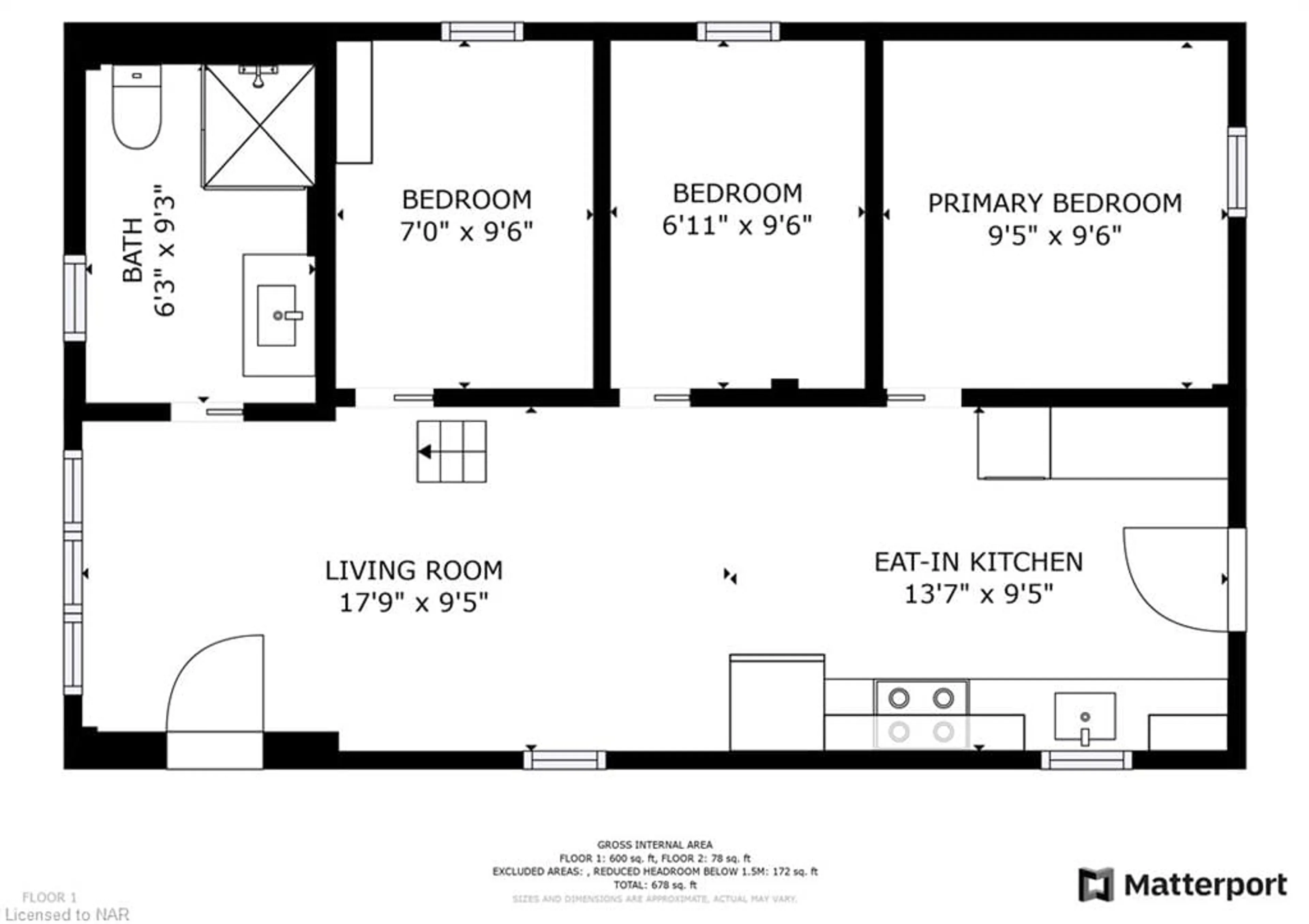 Floor plan for 323 Oxford Ave, Crystal Beach Ontario L0S 1B0
