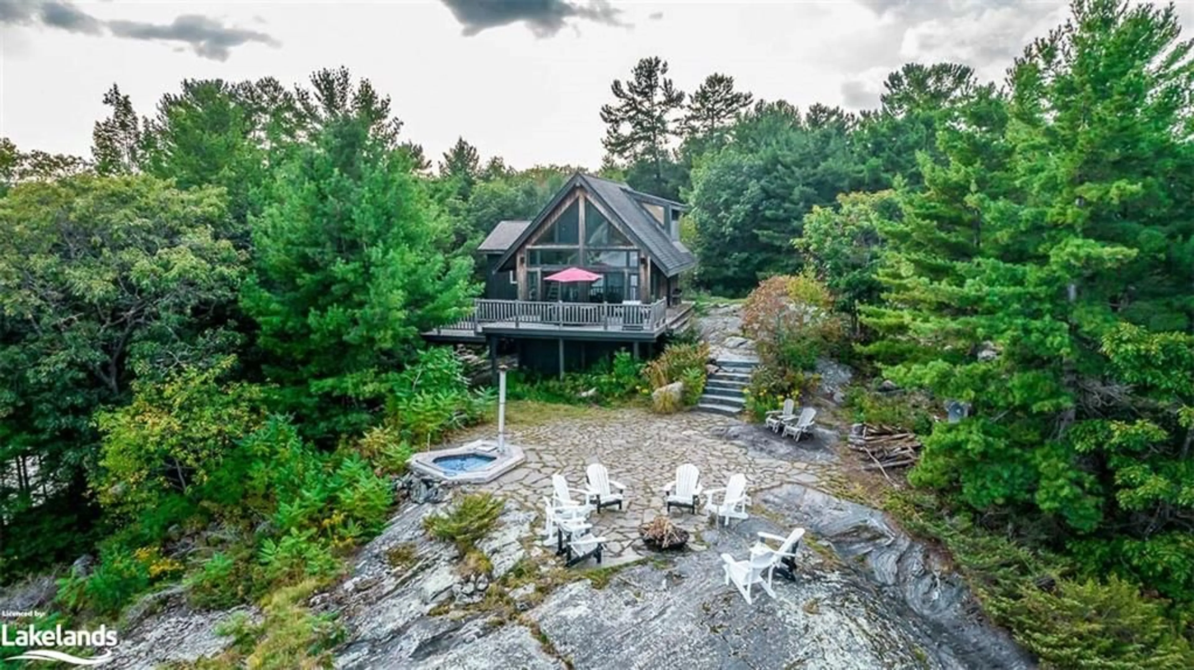 A pic from exterior of the house or condo, cottage for B686-8 Derbyshire Island, ARCHIPELAGO Ontario P2A 1T4