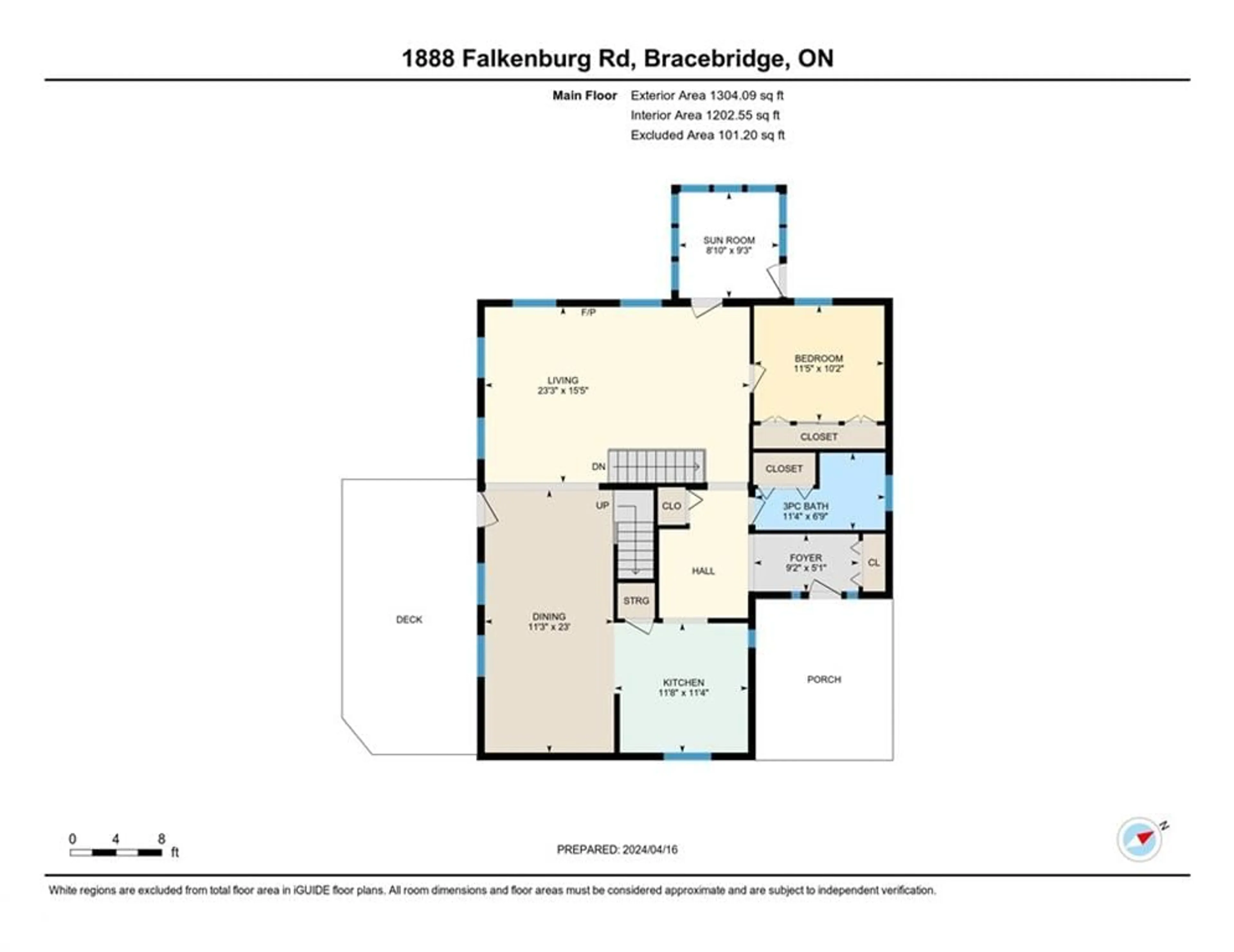 Floor plan for 1888 Falkenburg Rd, Muskoka Lakes Ontario P1L 1S2