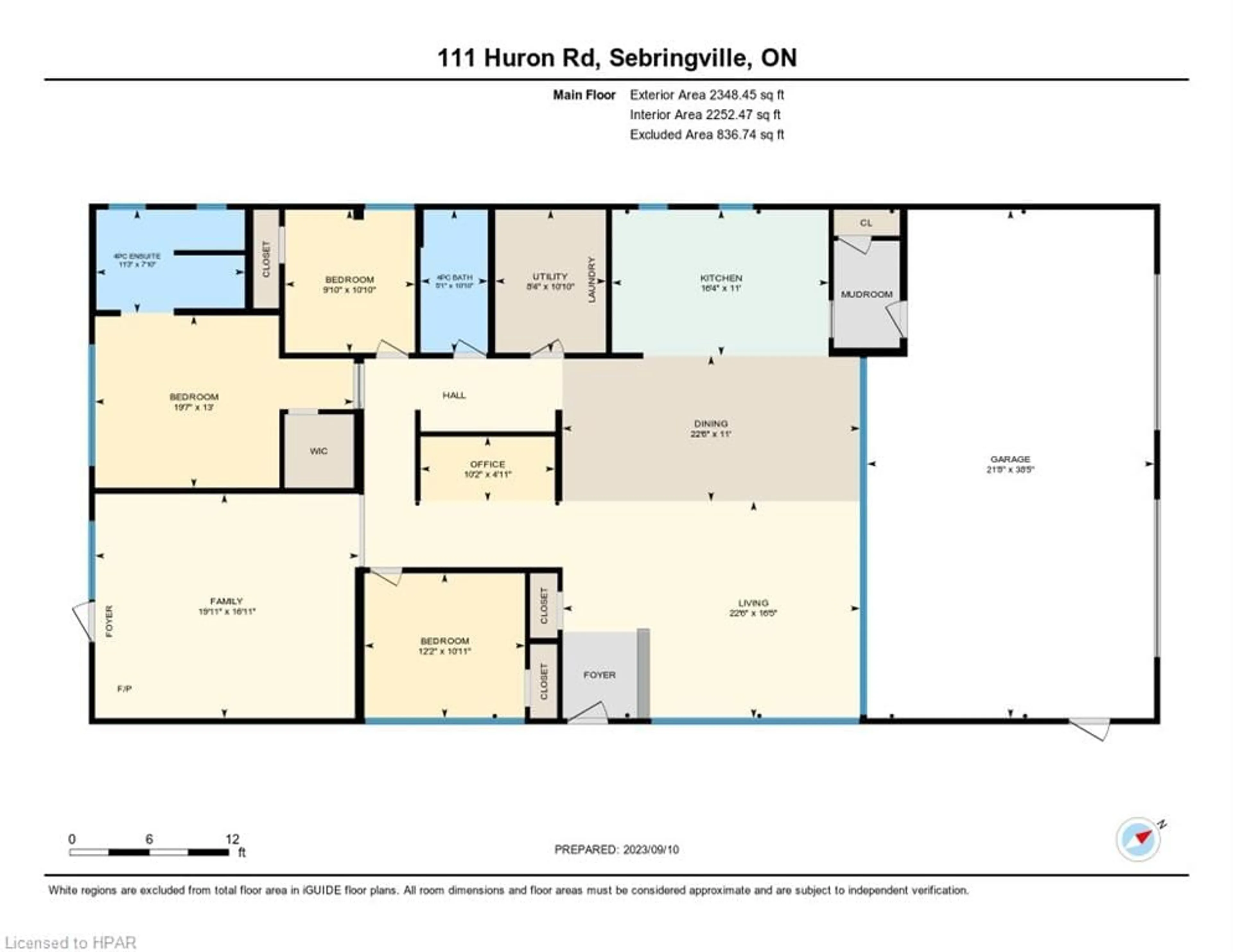 Floor plan for 111 Huron Rd, Sebringville Ontario N0K 1X0