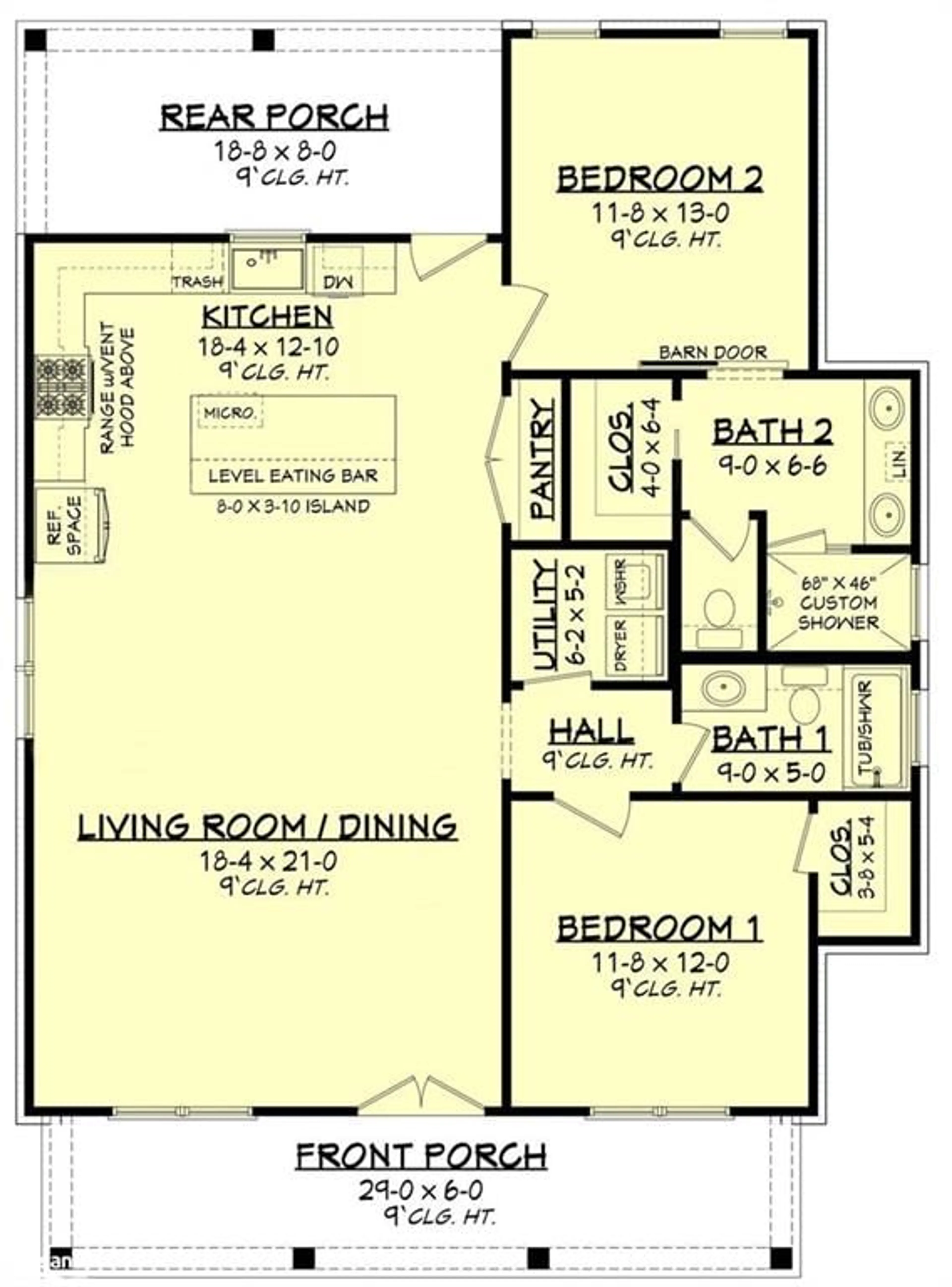 Floor plan for 9 Swan Lane #44, Port McNicoll Ontario L0K 1R0