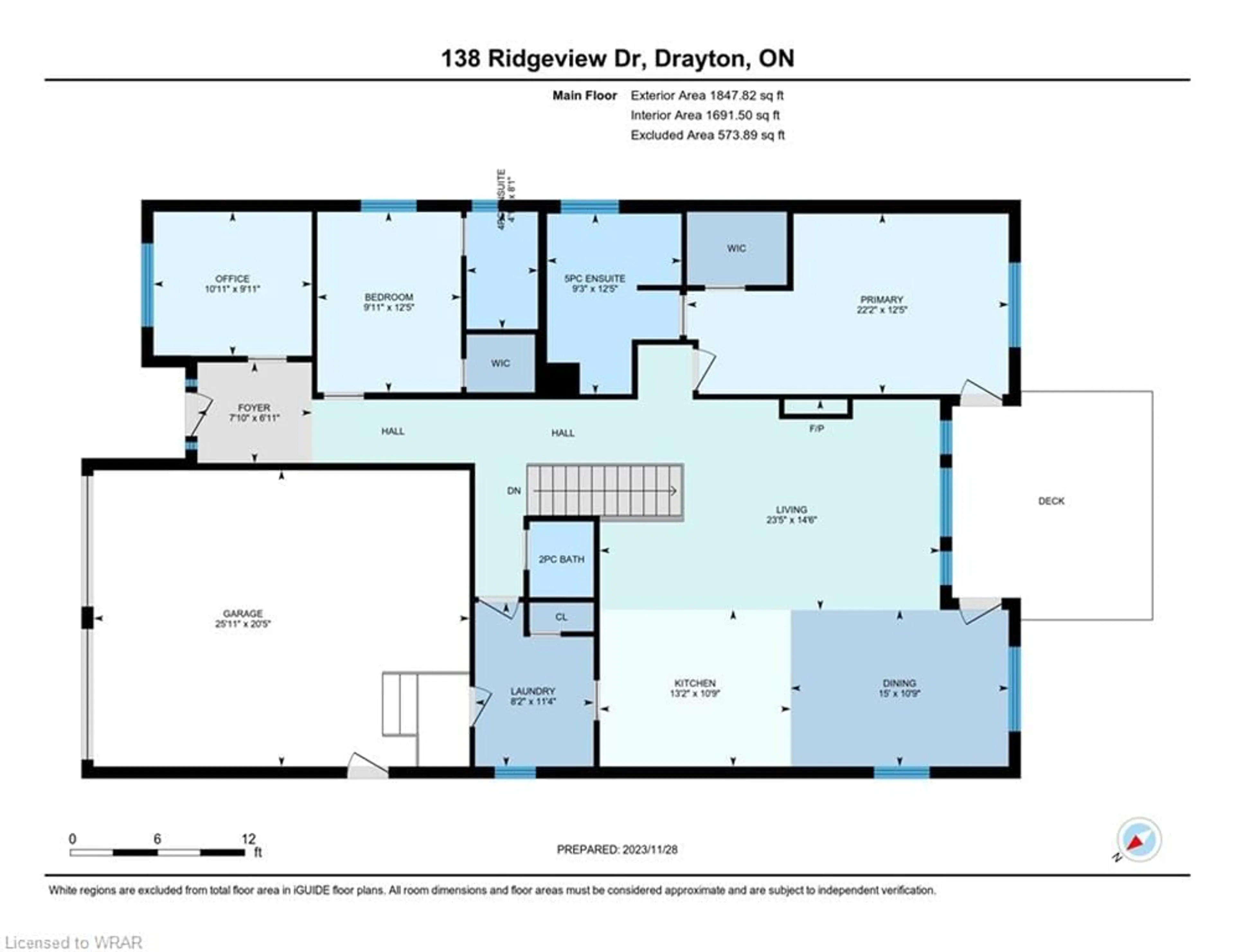 Floor plan for 138 Ridgeview Dr, Drayton Ontario N0G 1P0