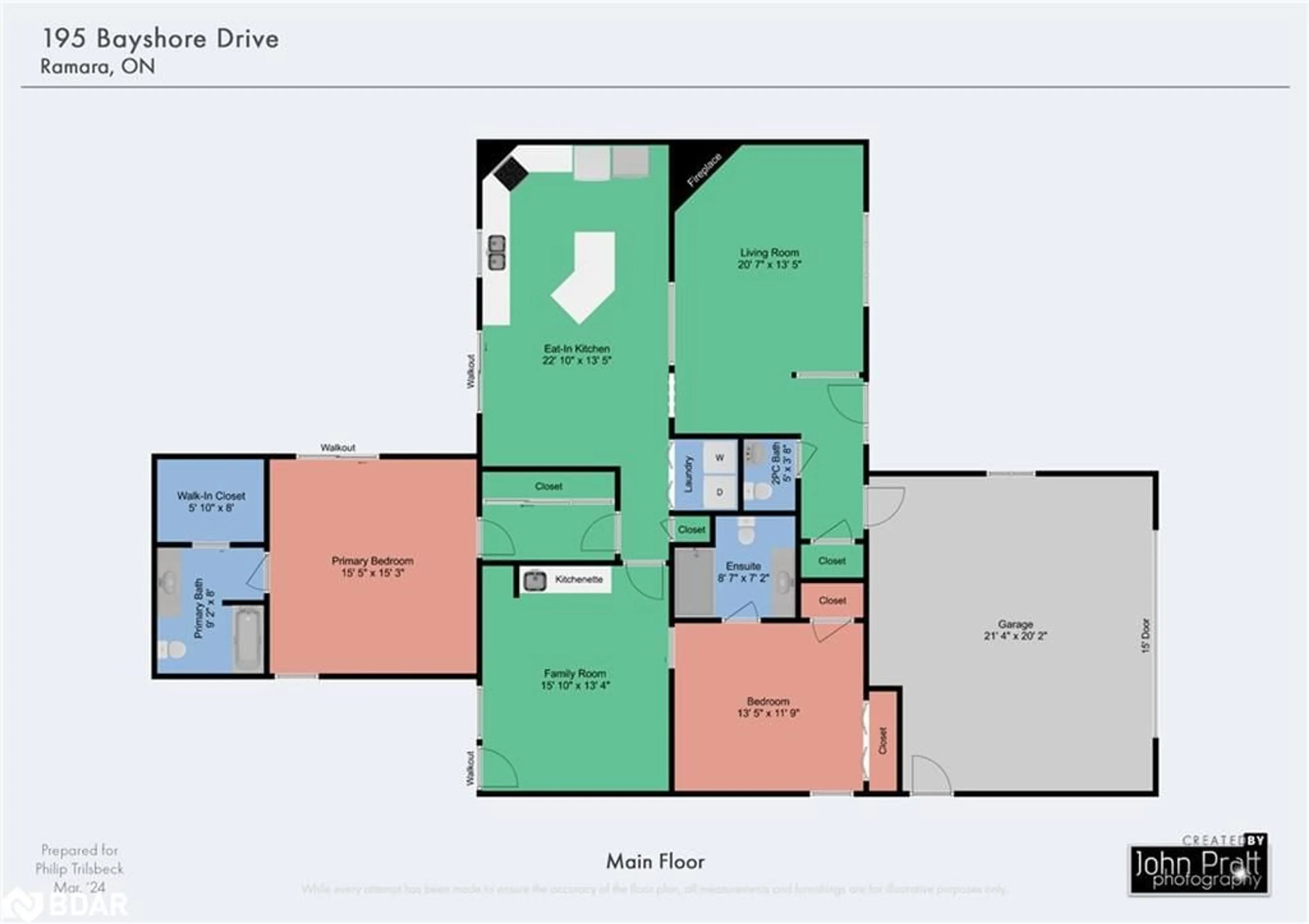 Floor plan for 195 Bayshore Dr, Brechin Ontario L0K 1B0