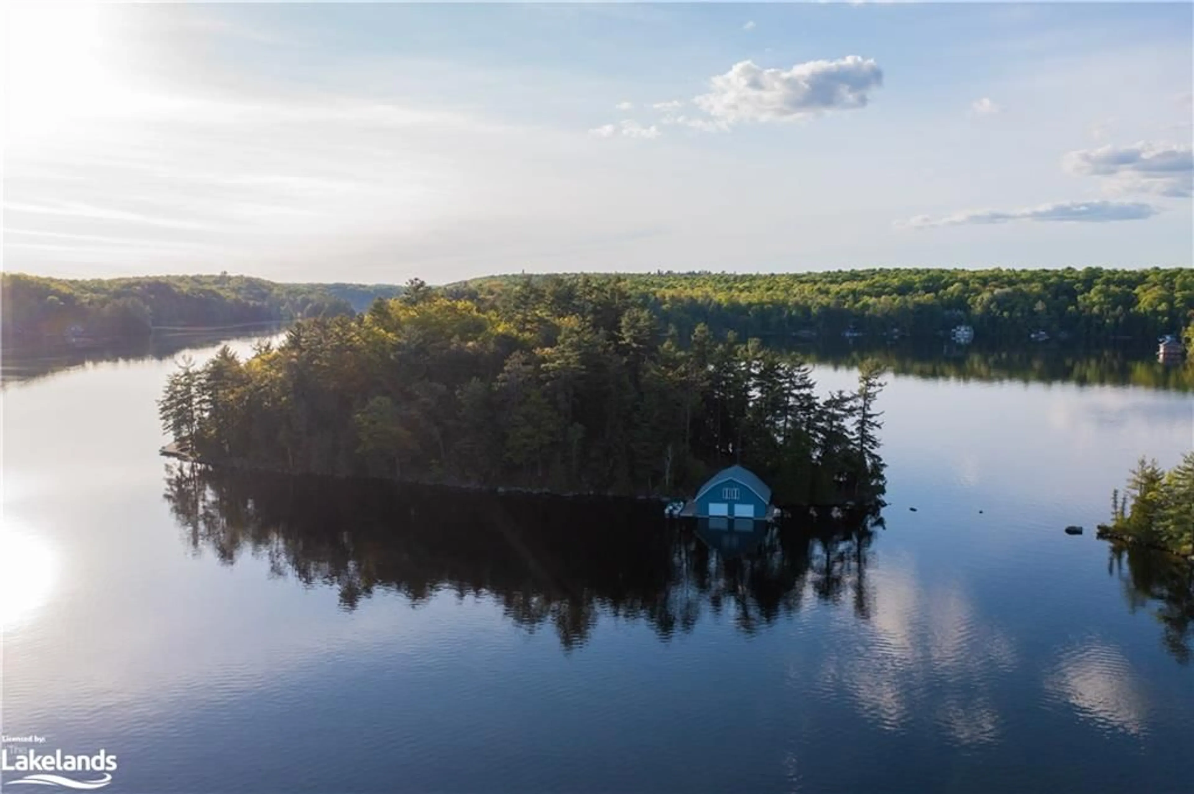 A pic from exterior of the house or condo, lake for 31 Moss Island, Seguin Ontario P0C 1J0