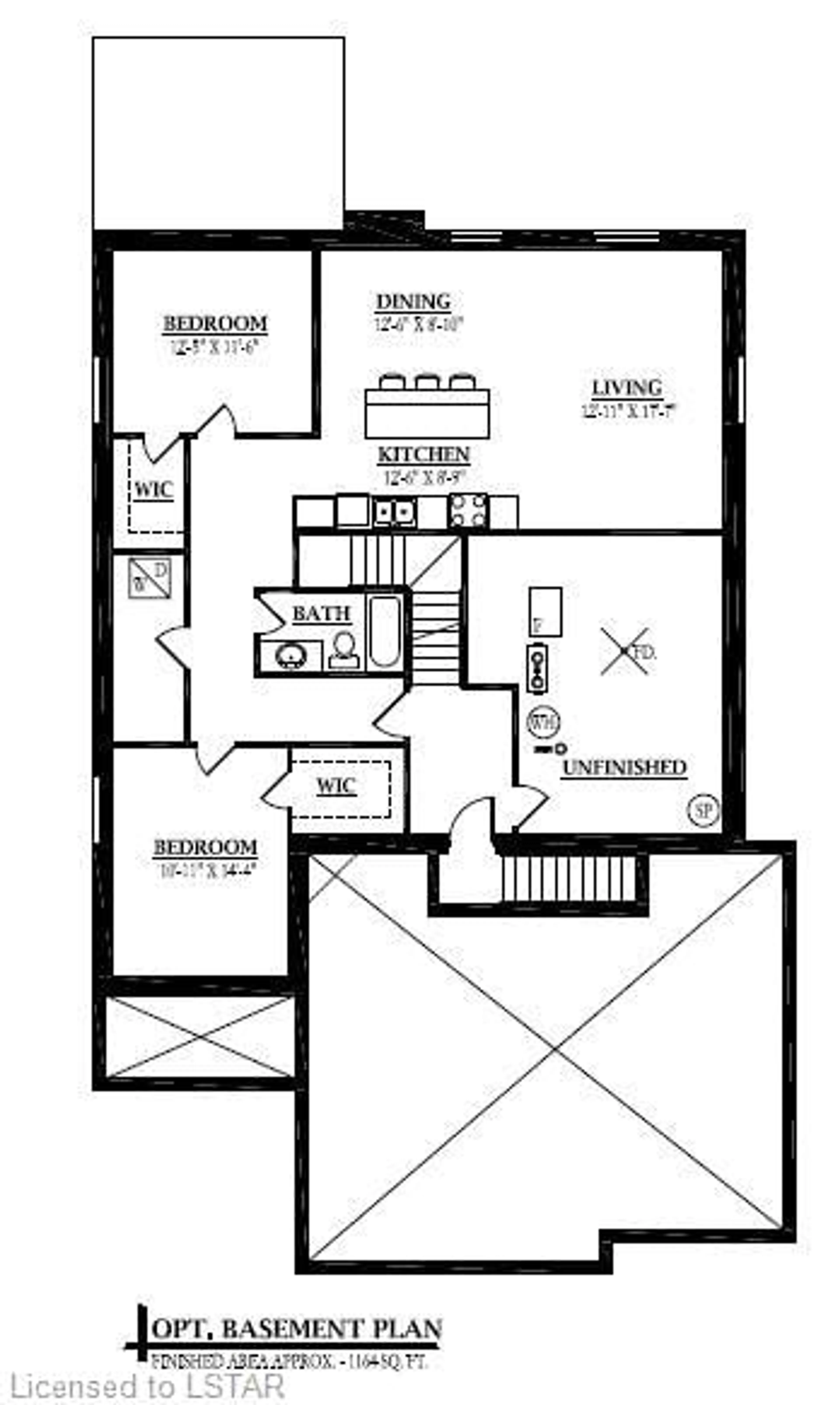 Floor plan for LOT 11 Kelly Dr, Thamesford Ontario N0M 2M0