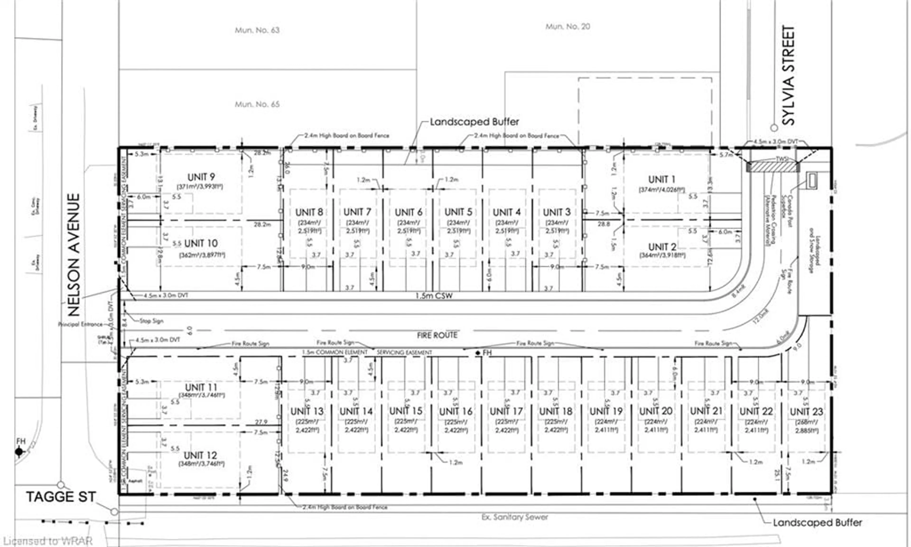 Floor plan for 67-71 Nelson Ave, Kitchener Ontario N2K 1E3