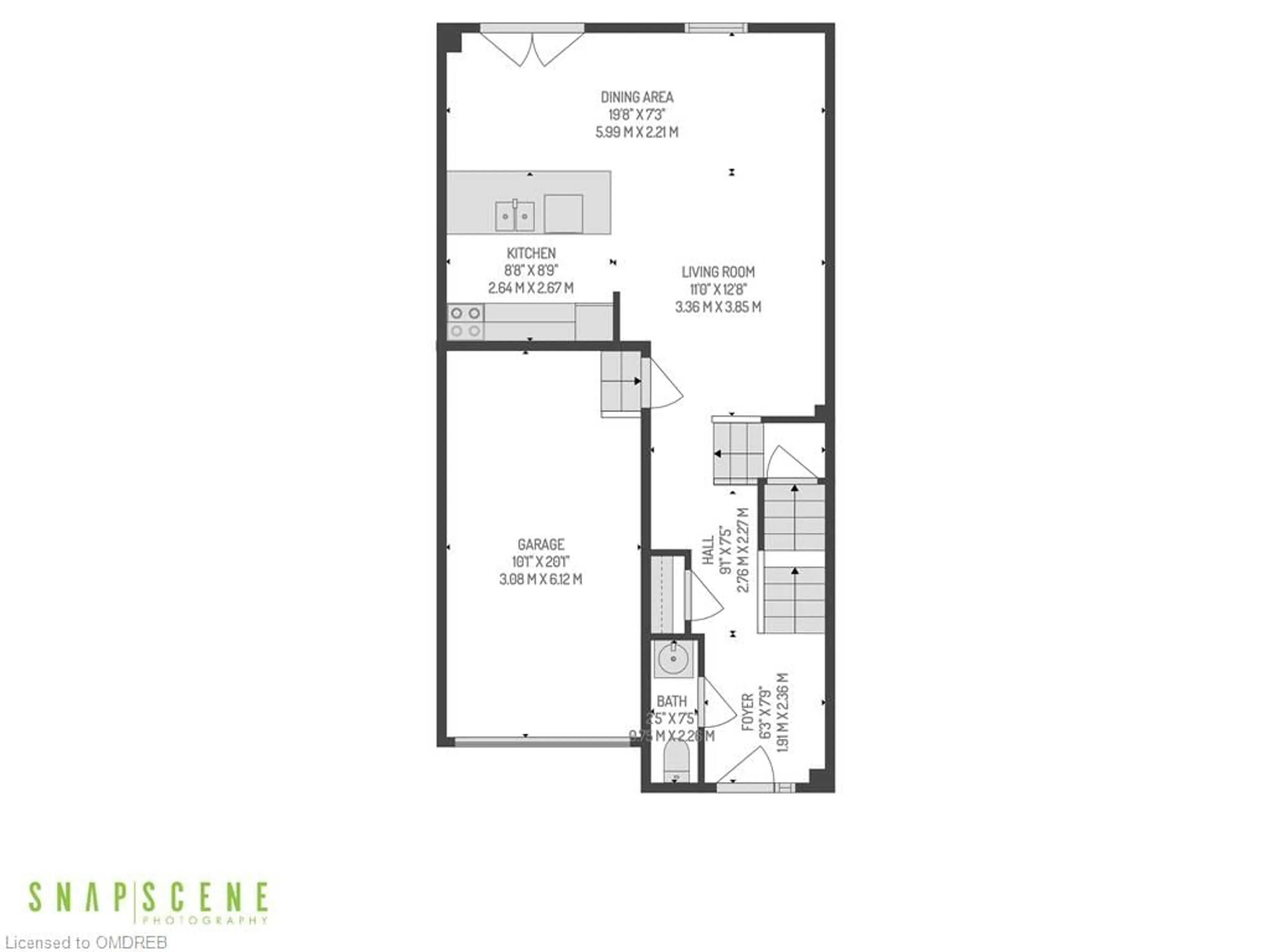 Floor plan for 2344 Natasha Cir, Oakville Ontario L6M 1N9