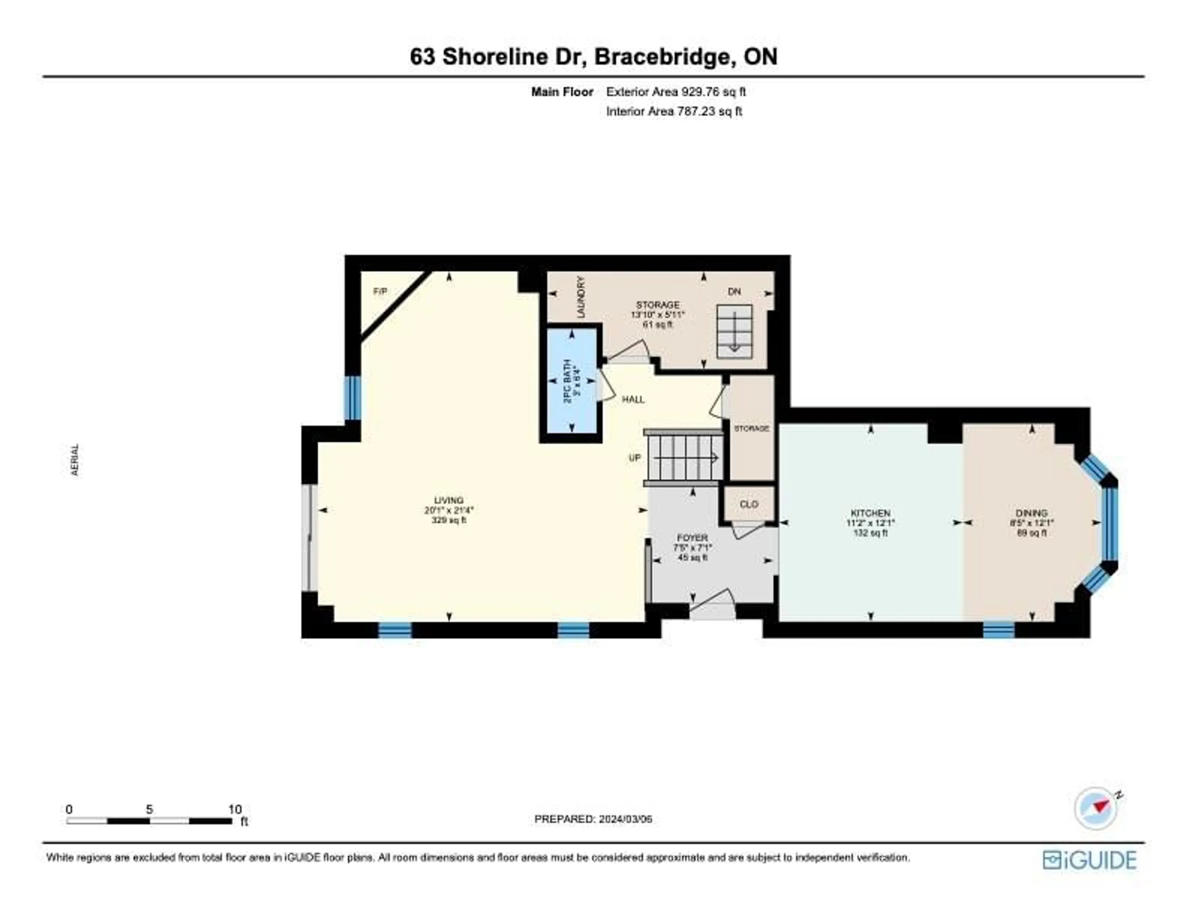 Floor plan for 63 Shoreline Dr, Bracebridge Ontario P1L 1Z3