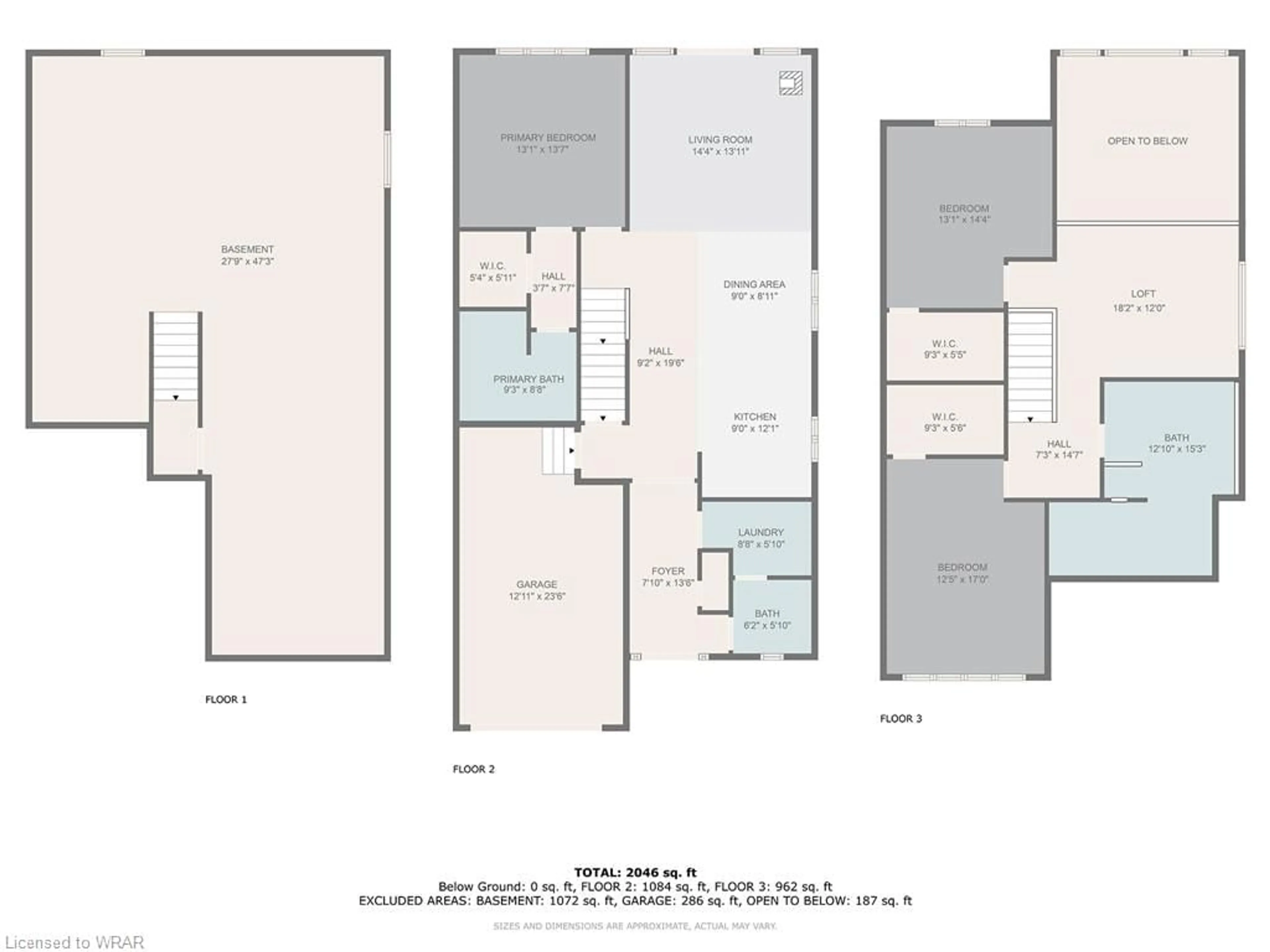 Floor plan for 1126 Swan St #16, Ayr Ontario N0B 1E0