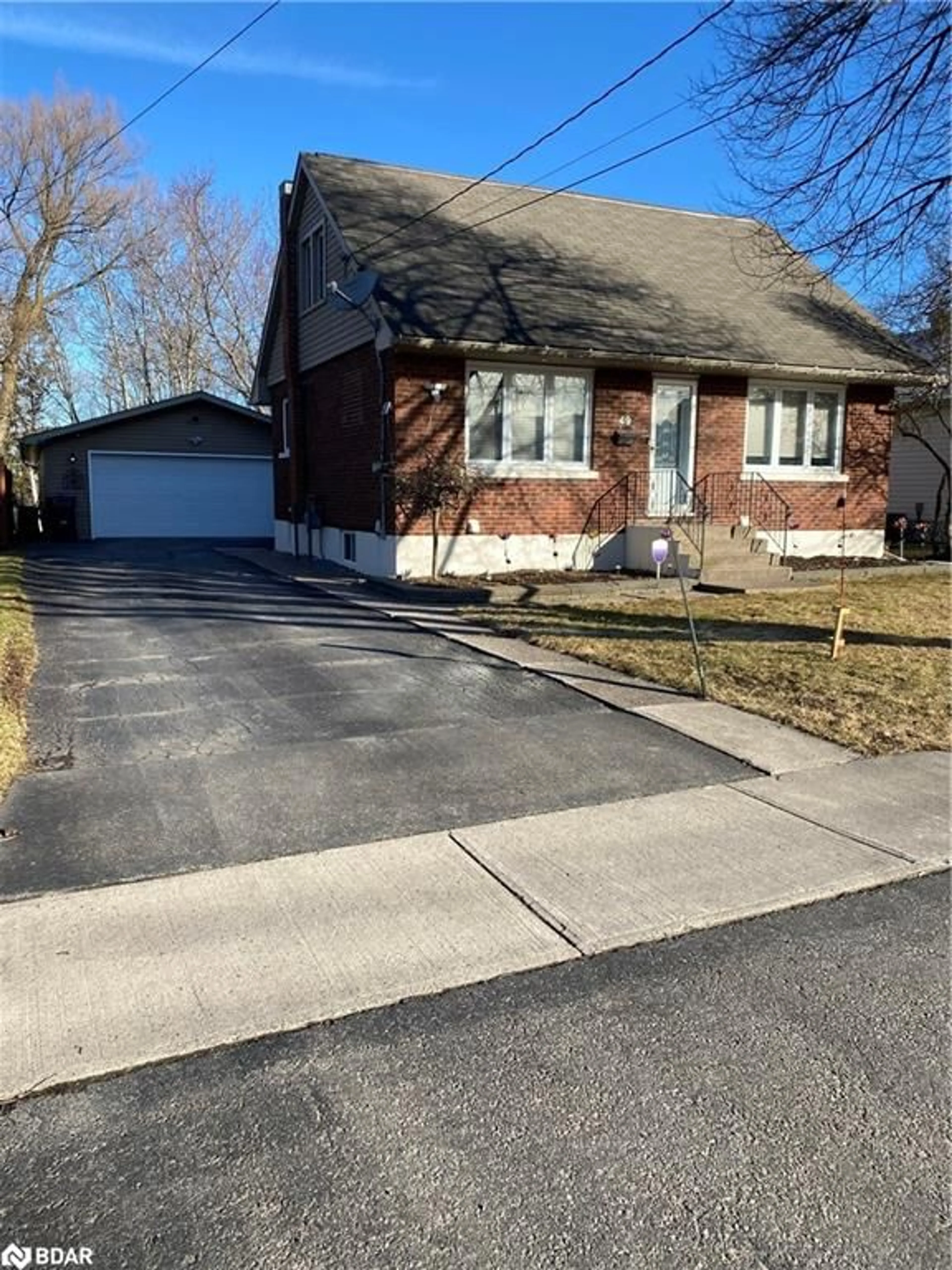 Home with brick exterior material for 49 Grandview Ave, Sault Ste. Marie Ontario P6B 3V7