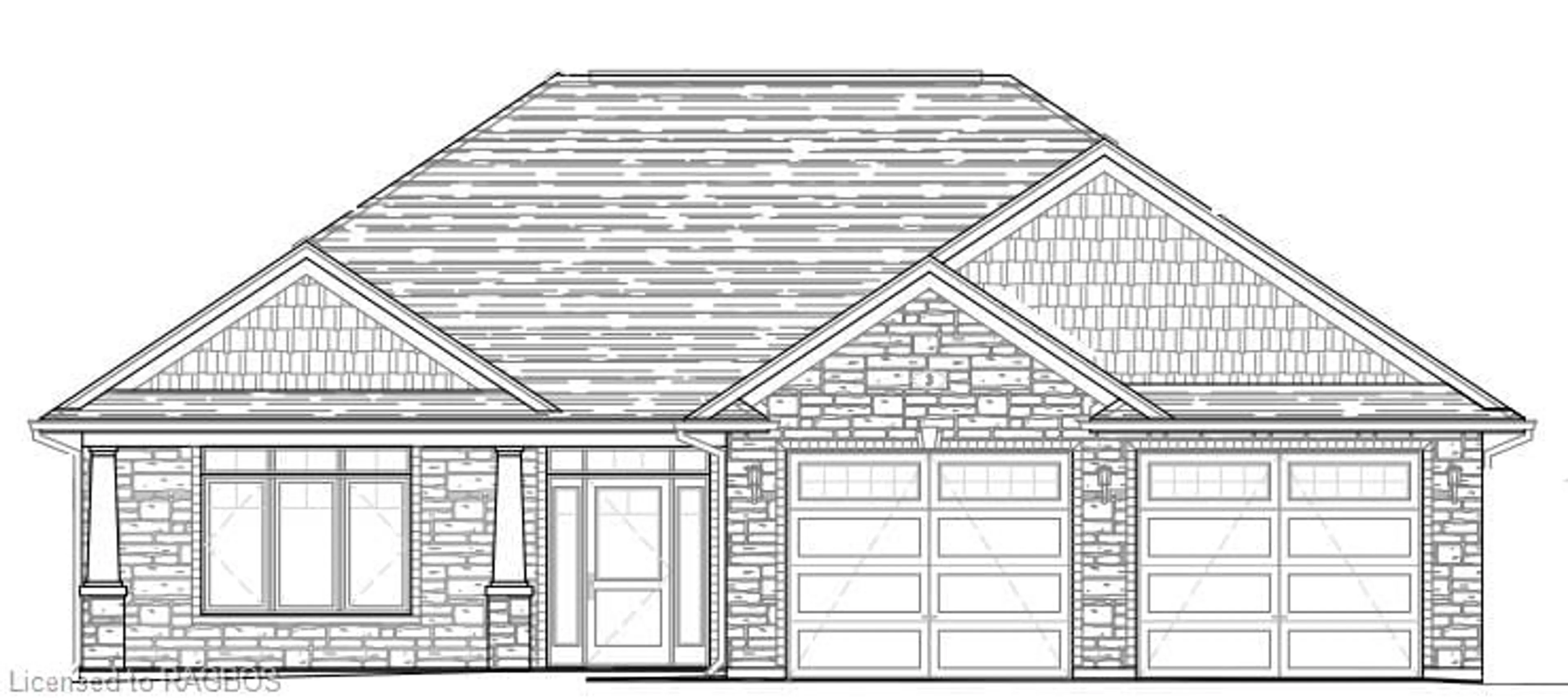 Home with brick exterior material for 10 Mctavish Cres, Ripley Ontario N0G 2R0