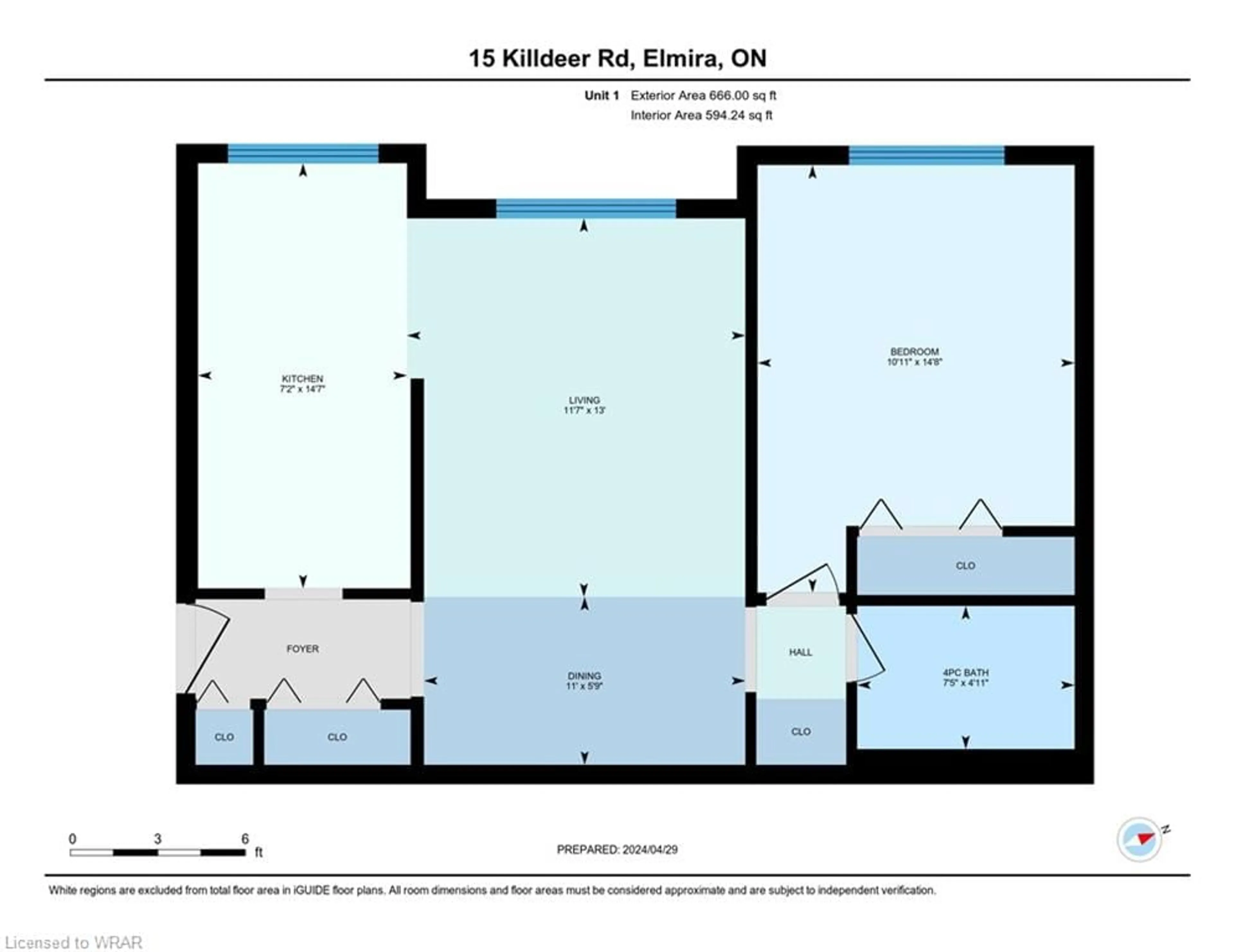 Floor plan for 15 Killdeer Rd, Elmira Ontario N3B 1X2