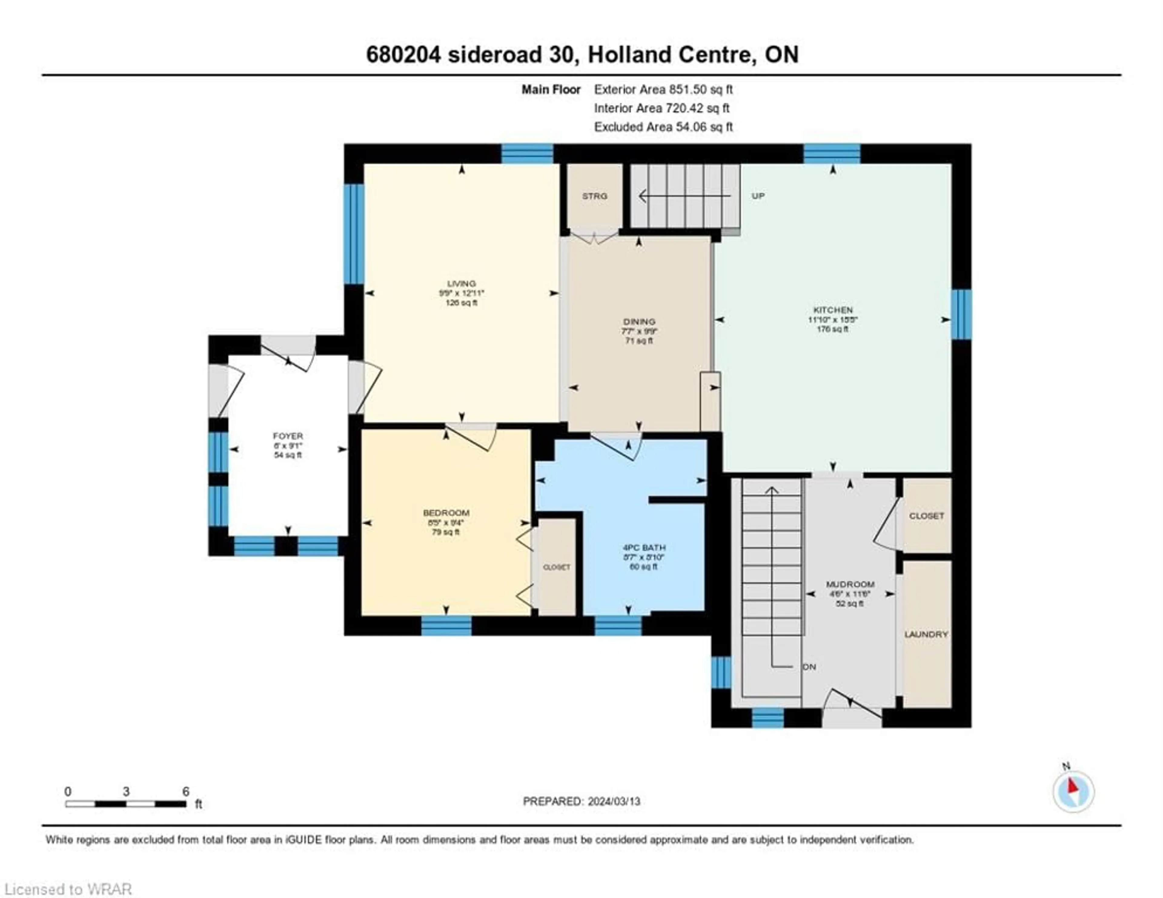 Floor plan for 680204 Siderd 30 Sideroad, Holland Centre Ontario N0H 1R0
