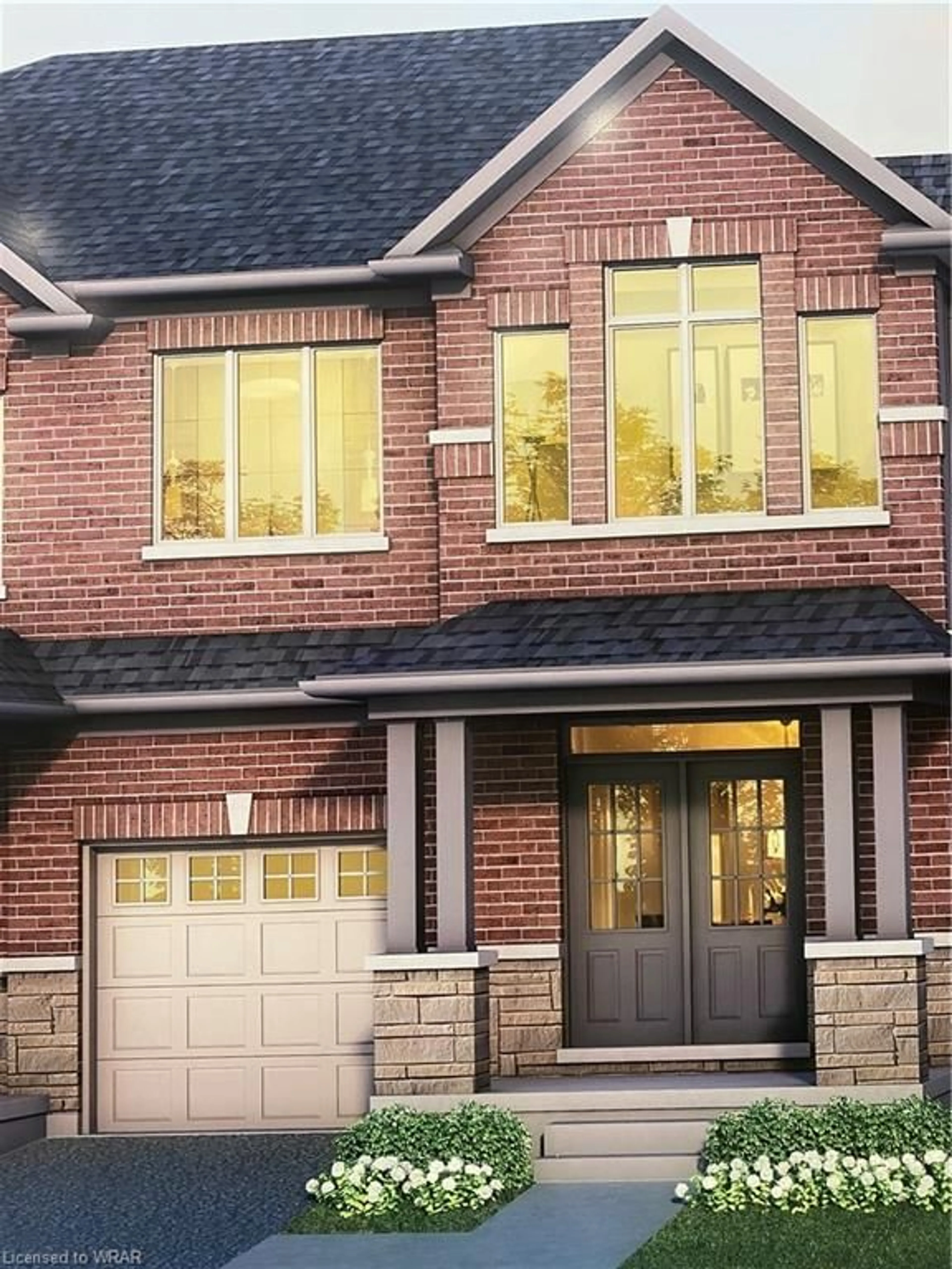 Home with brick exterior material for LOT 37 Robert Woolner St, Ayr Ontario N0B 1E0