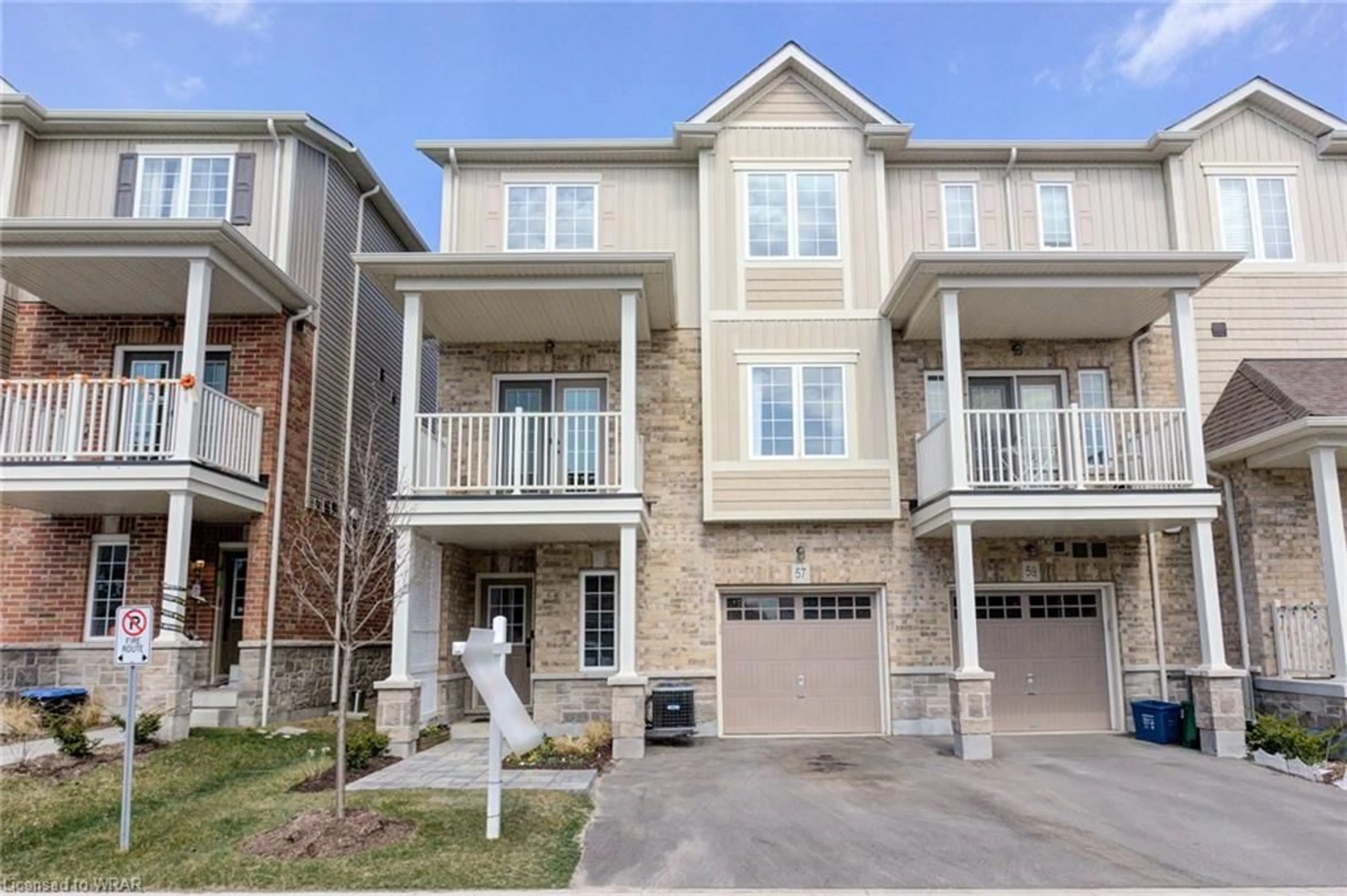 A pic from exterior of the house or condo for 57 Dewberry Drive Dr, Kitchener Ontario N2B 0A9
