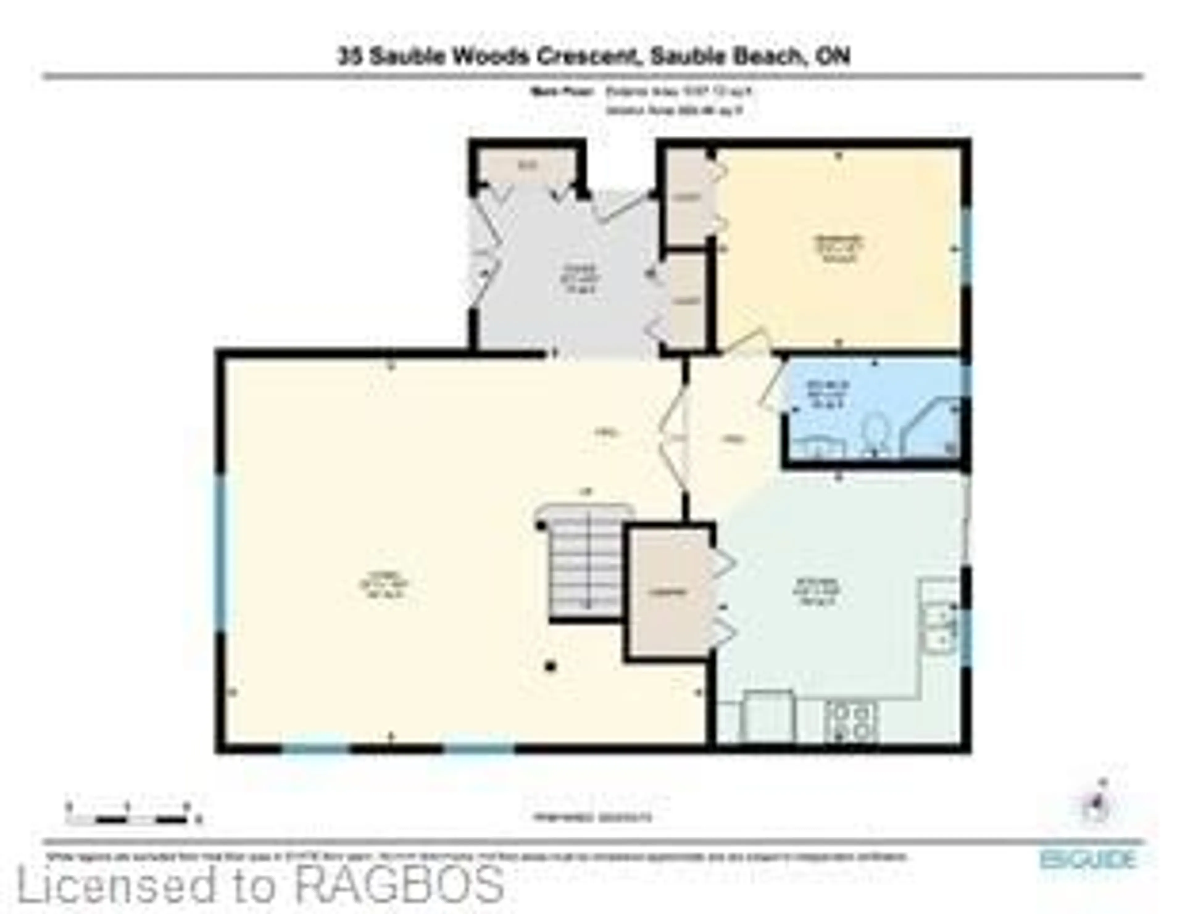 Floor plan for 35 Sauble Woods Cres, Sauble Beach Ontario N0H 2G0