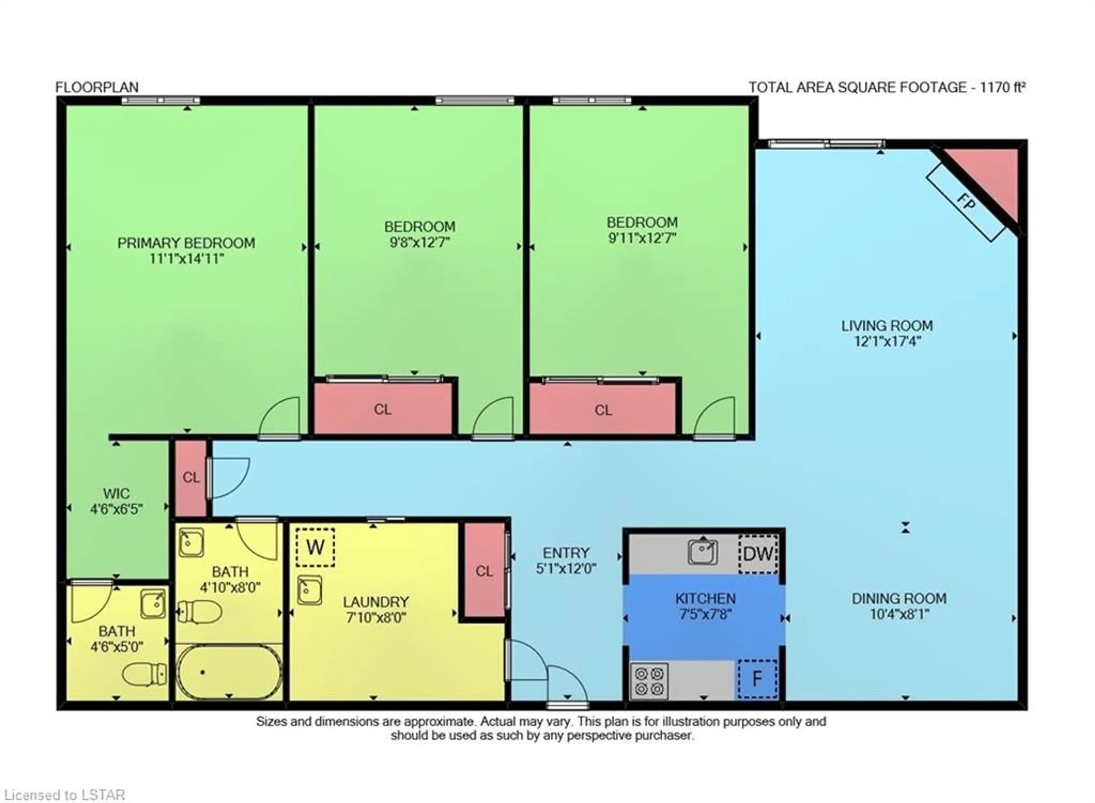 Floor plan for 735 Deveron Cres #310, London Ontario N5Z 4X8