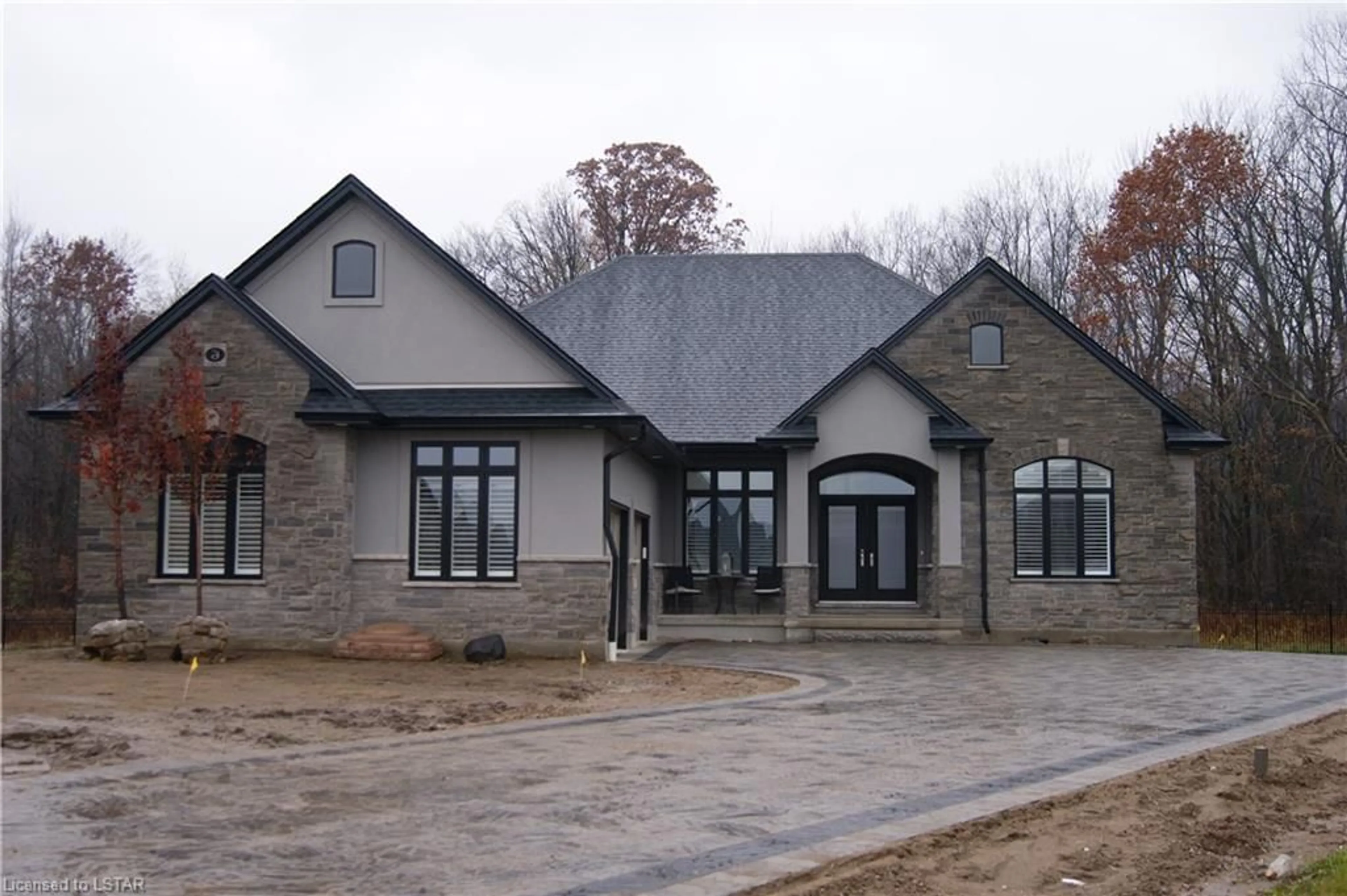 Home with brick exterior material for 180 Jennifers Trail, Thorndale Ontario N0M 2P0