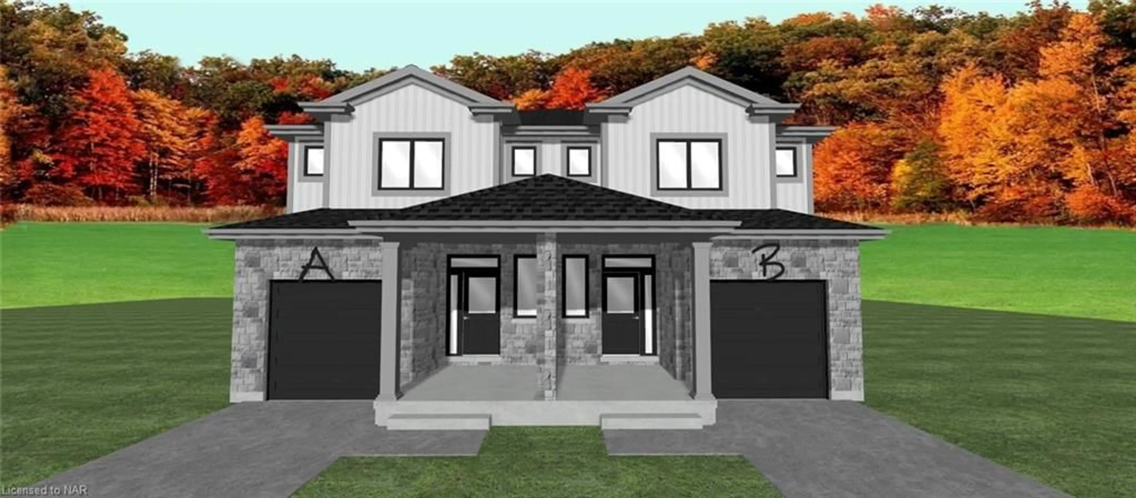 Frontside or backside of a home for LOT 133 A Hawkins St, Niagara Falls Ontario L2G 3B7