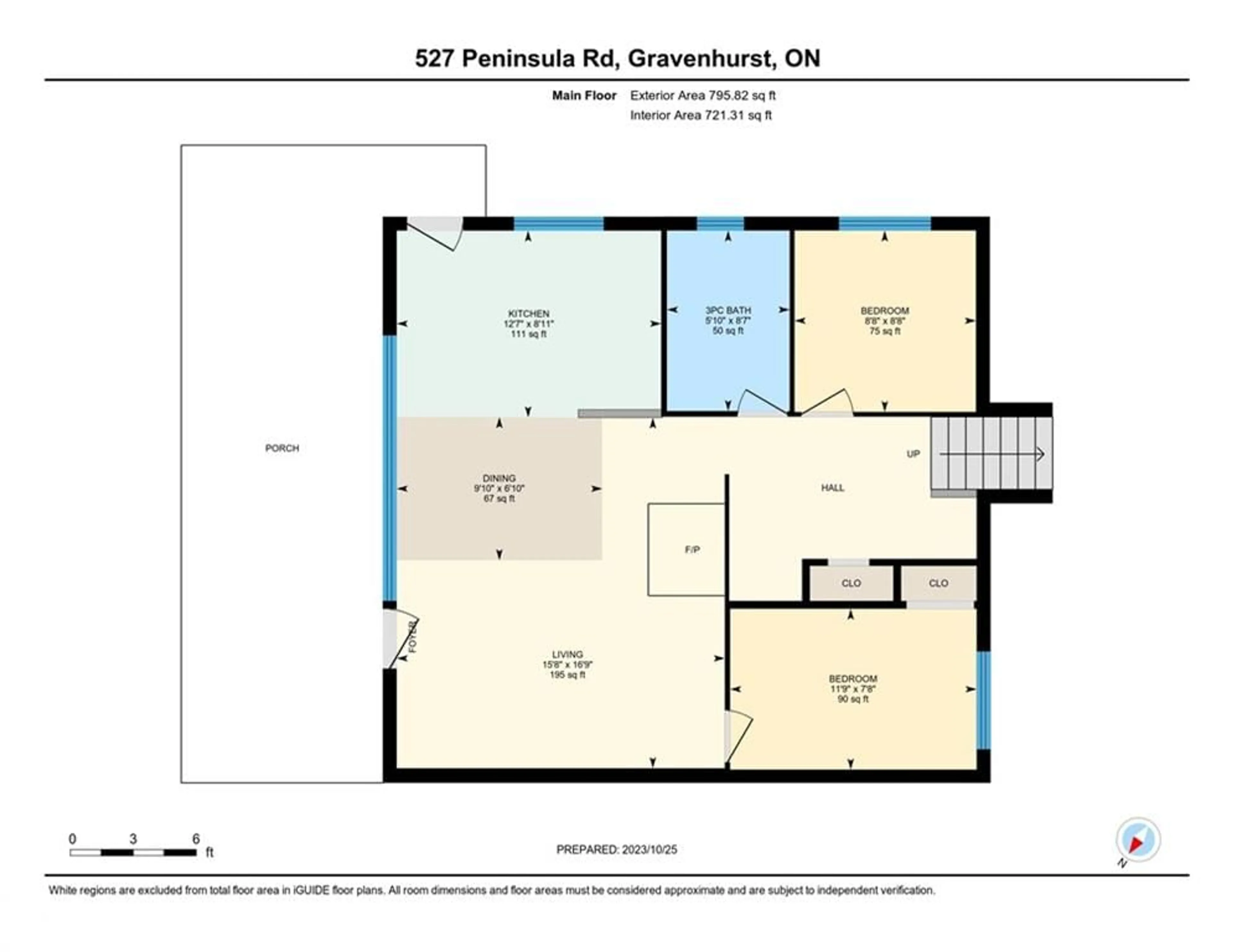 Floor plan for 527 Peninsula Rd, Gravenhurst Ontario P1P 0E2