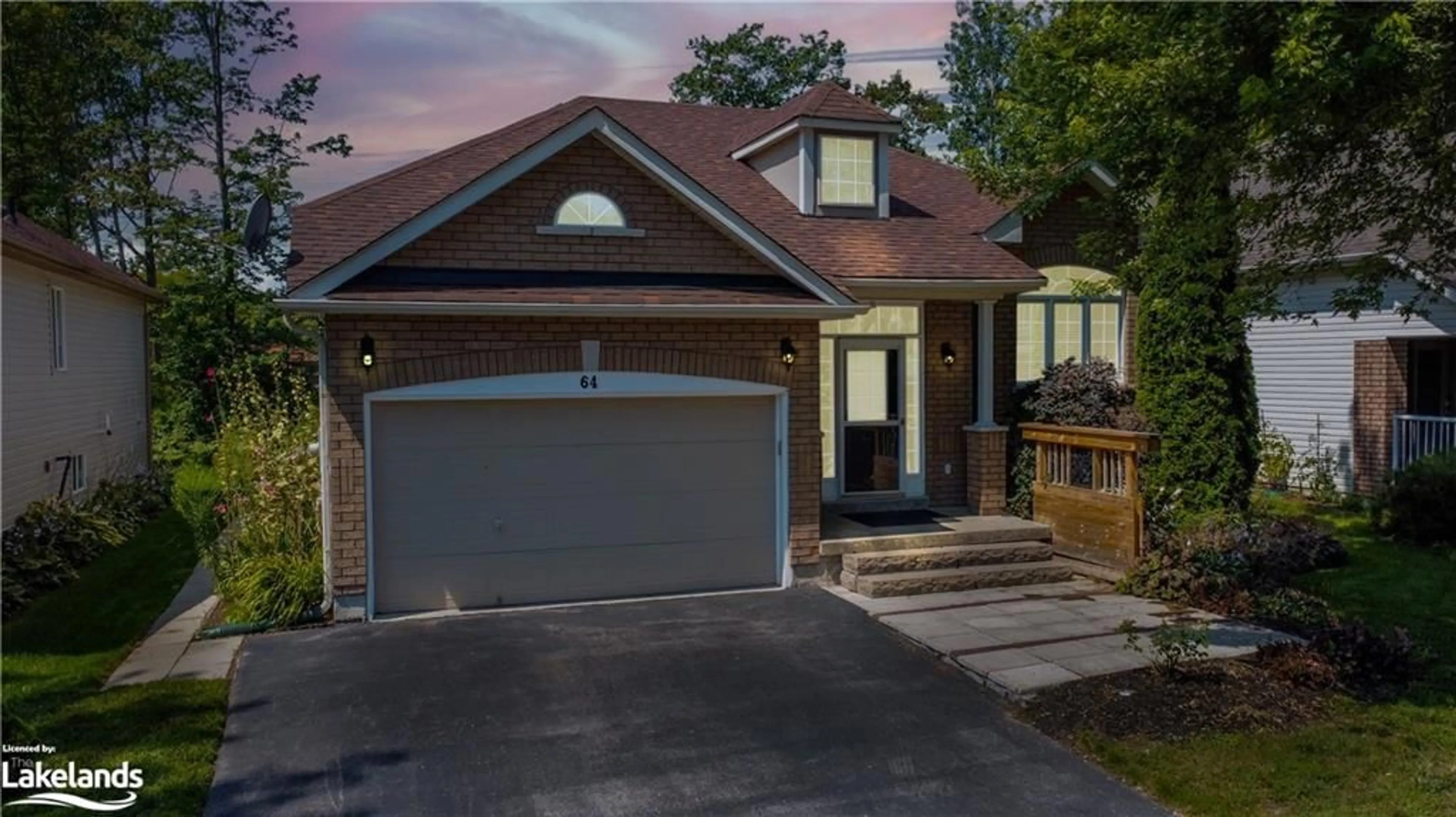 Frontside or backside of a home for 64 Rose Valley Way, Wasaga Beach Ontario L9Z 3C4