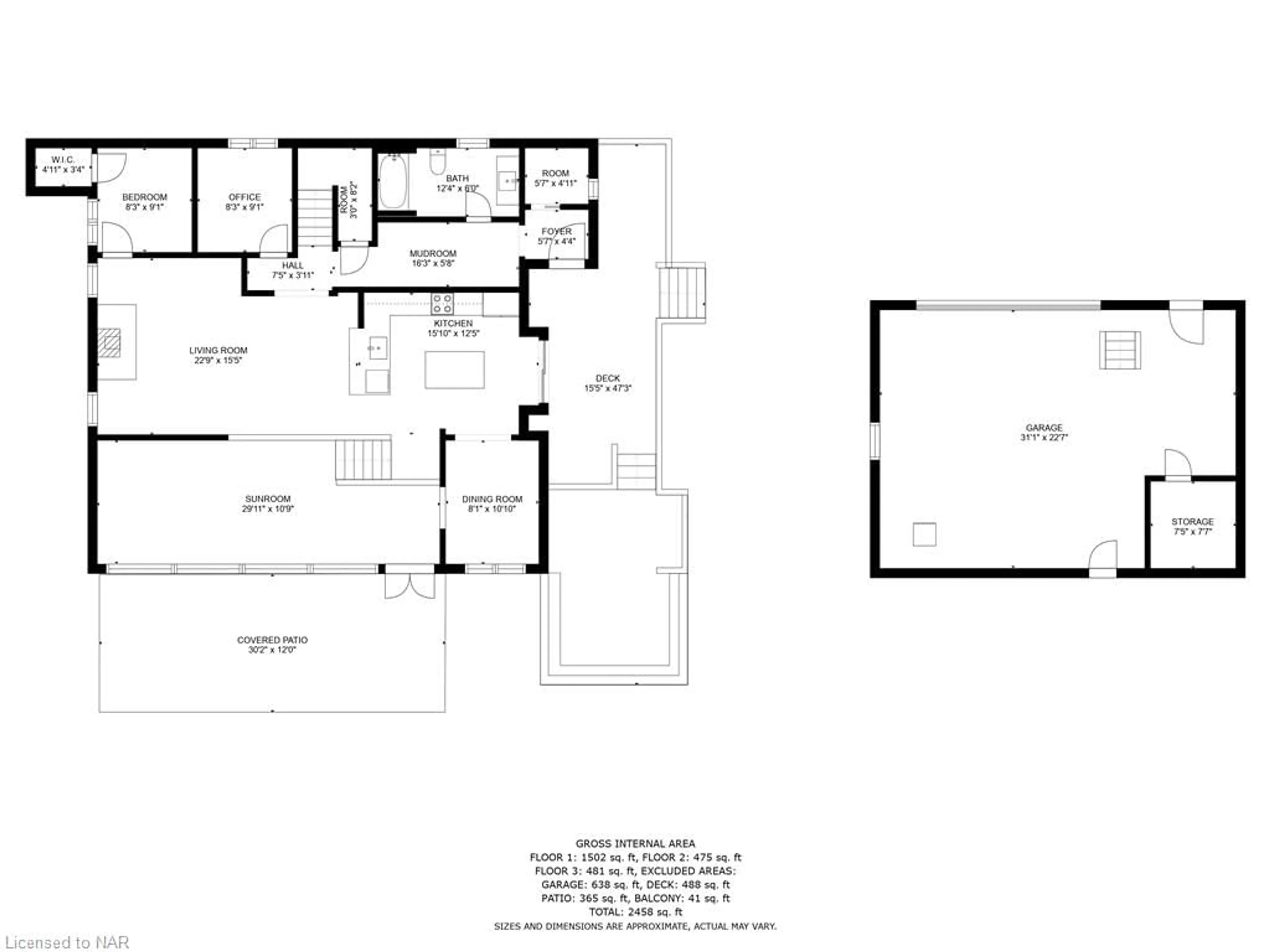 Floor plan for 300 Mathews Rd, Ridgeway Ontario L0S 1R0