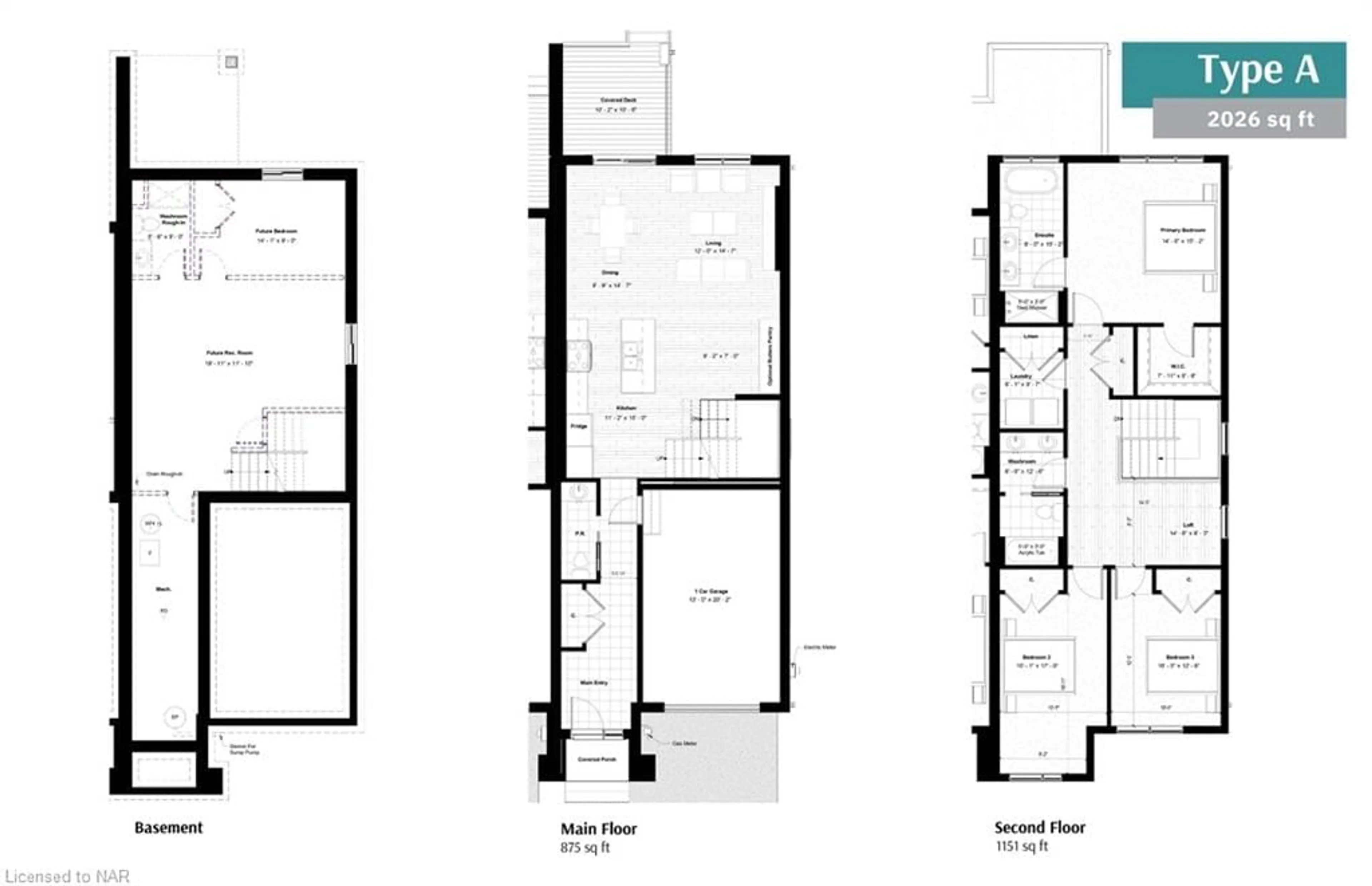 Floor plan for 192 Klager Ave, Fonthill Ontario L0S 1E6