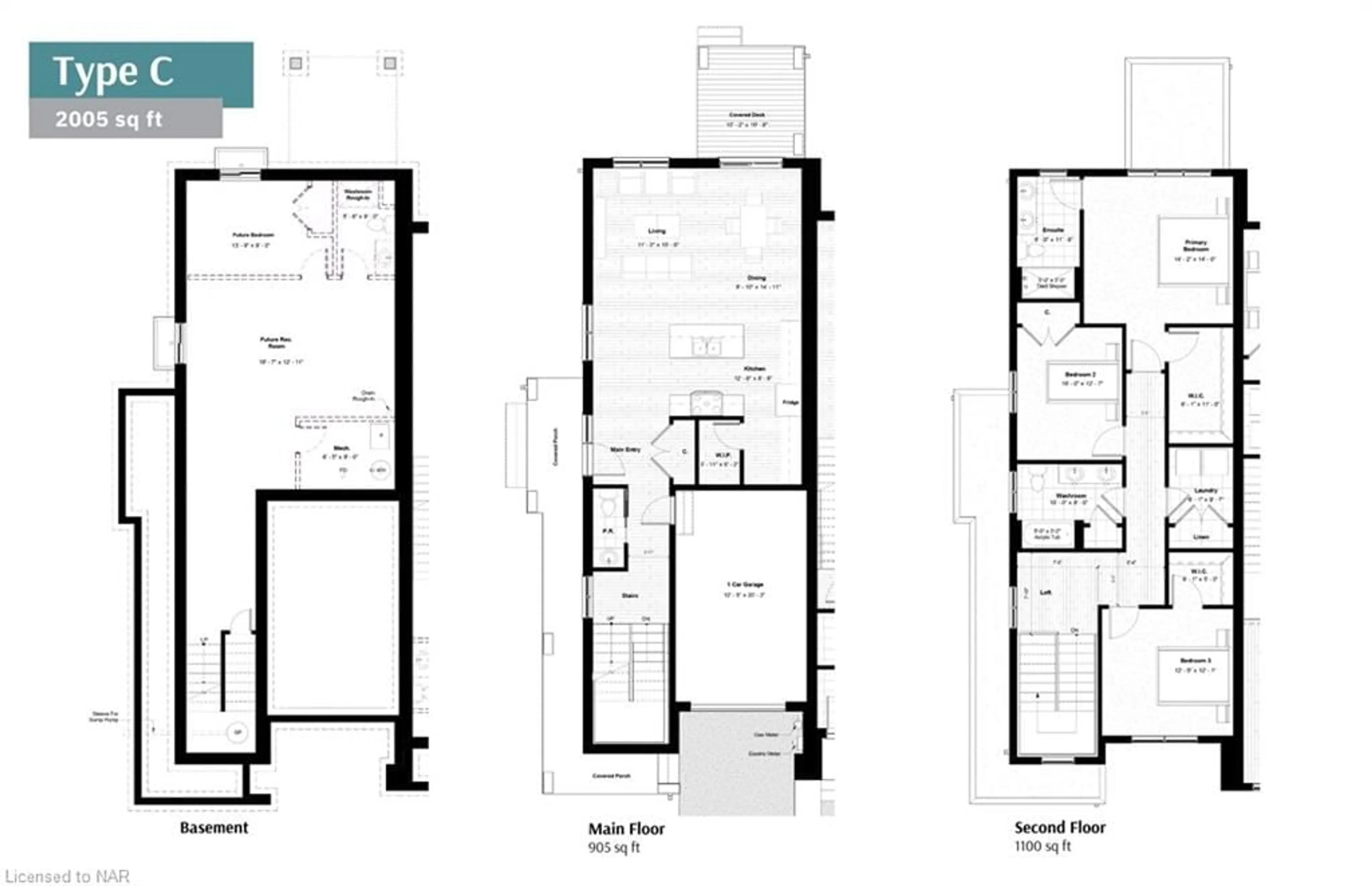 Floor plan for 186 Klager Ave, Fonthill Ontario L0S 1E6