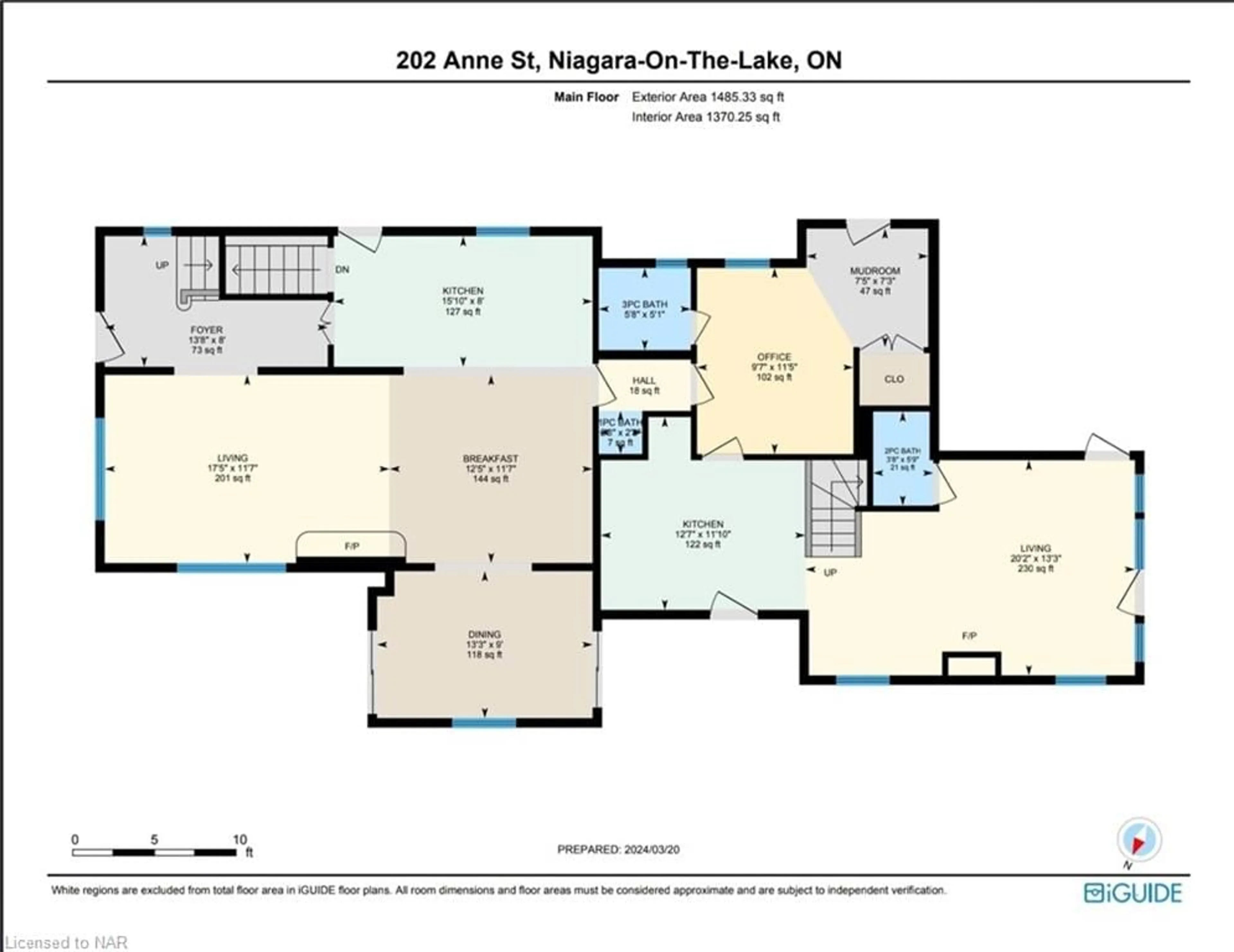 Floor plan for 202 Anne St, Niagara-on-the-Lake Ontario L0S 1J0