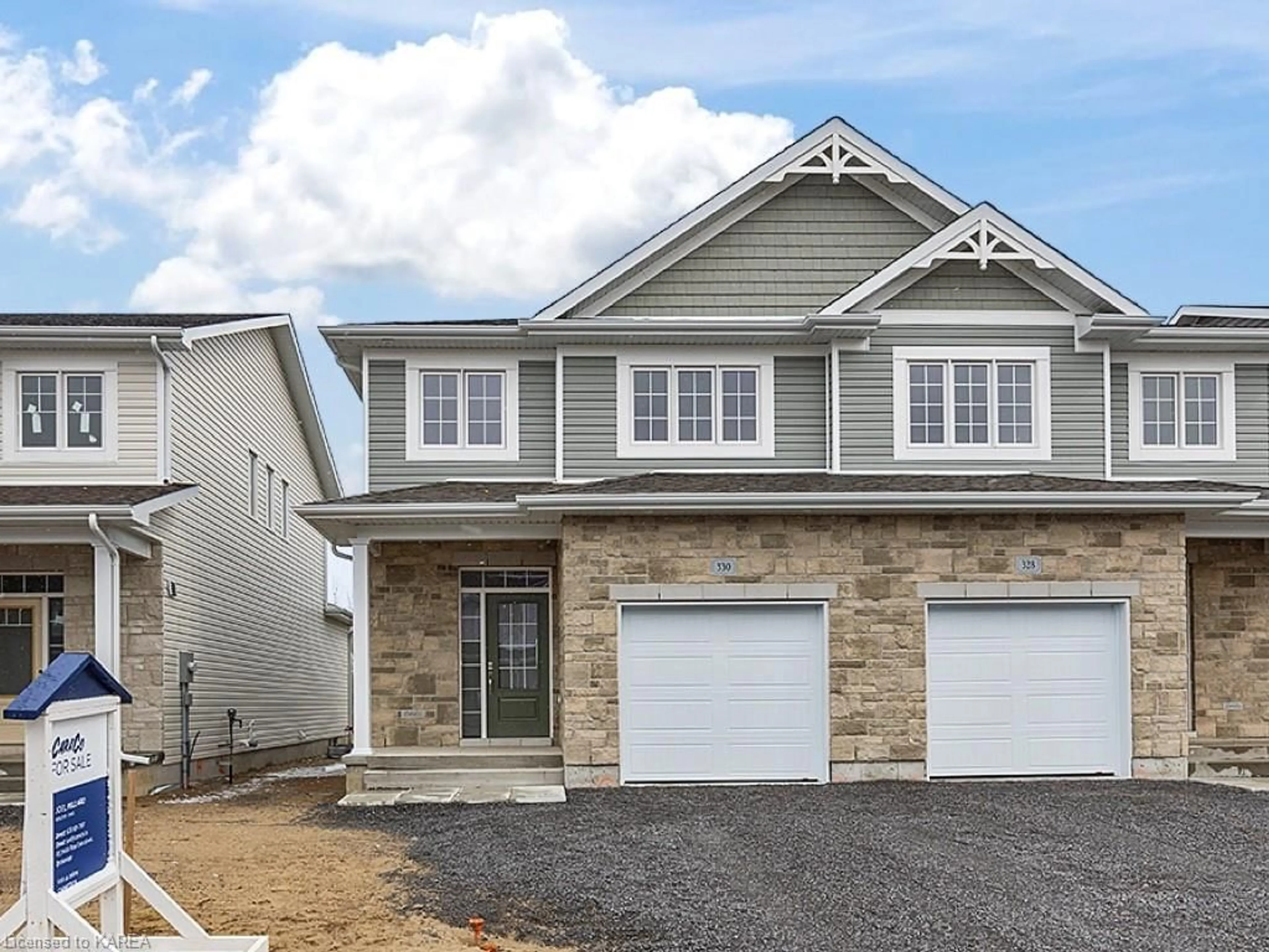 Home with stone exterior material for 330 Buckthorn Dr, Kingston Ontario K7P 0S1