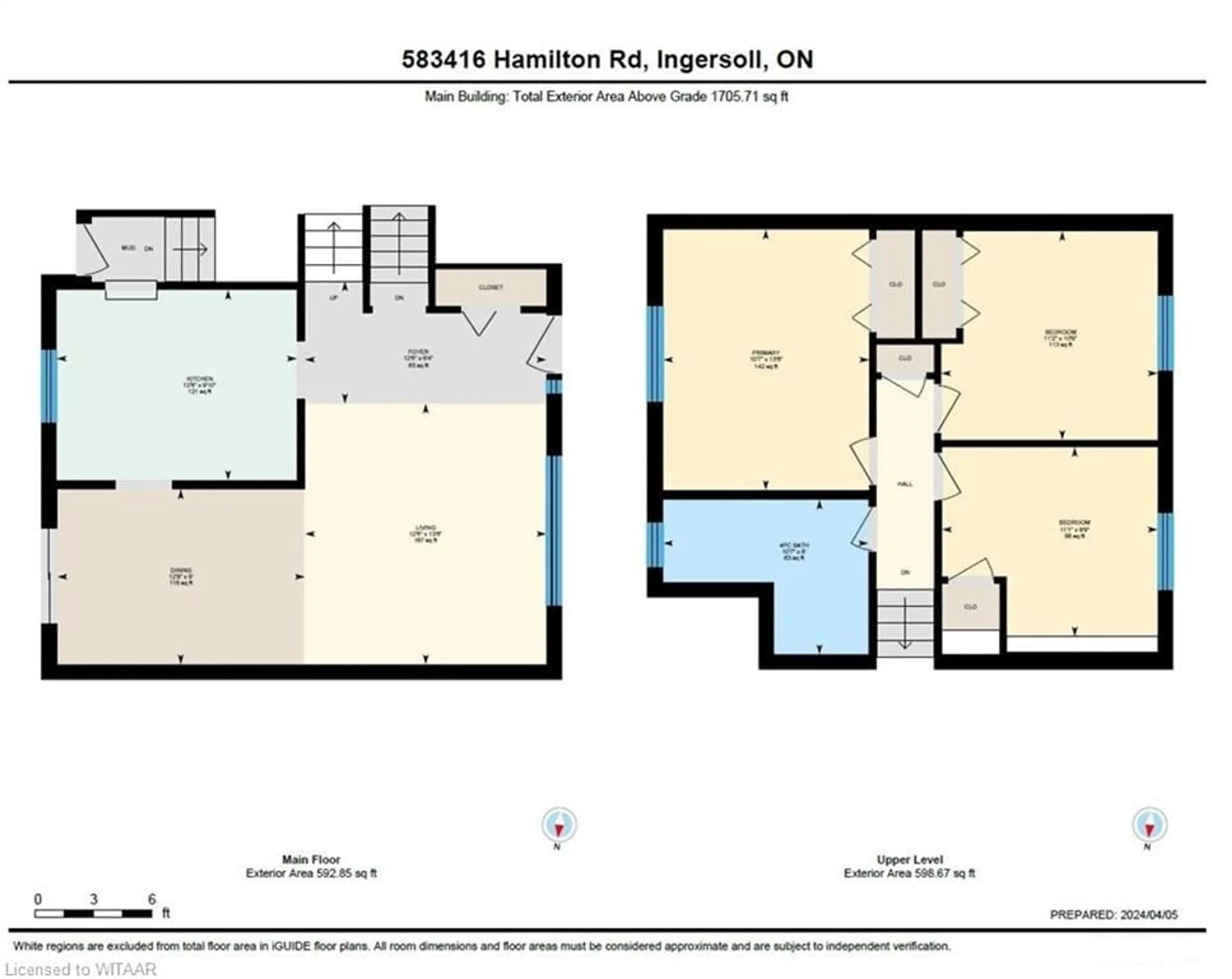 Floor plan for 583416 Hamilton Rd, South West Oxford Ontario N5C 3J7