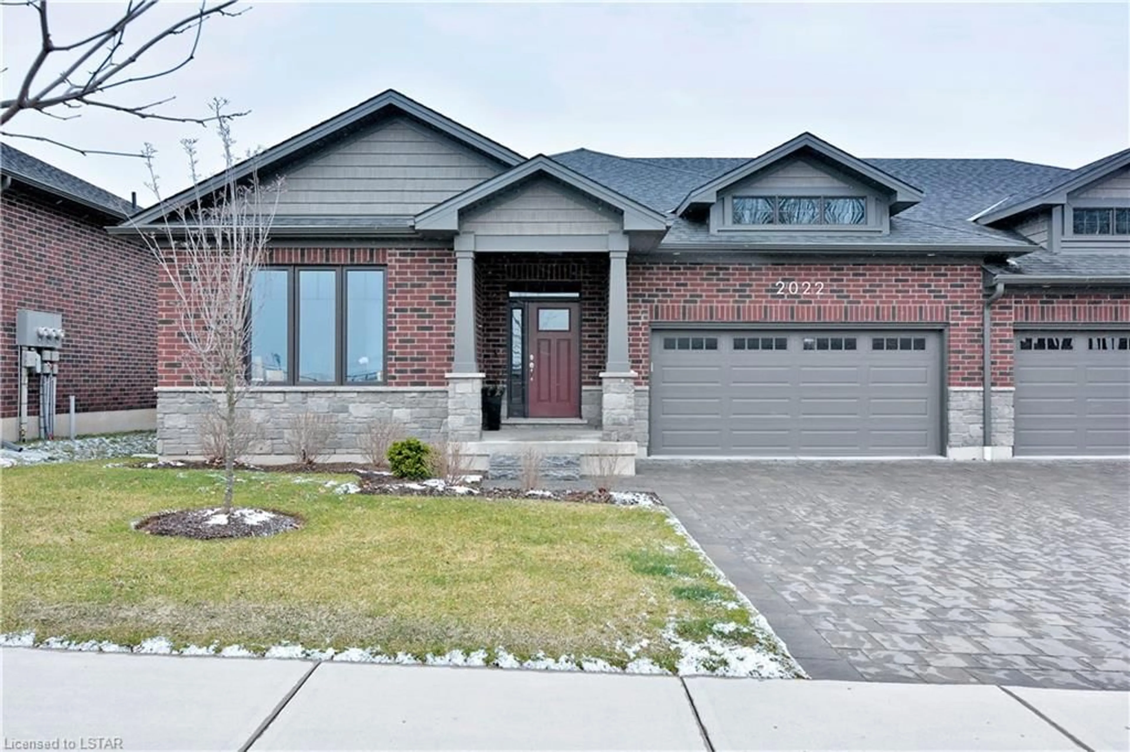 Home with brick exterior material for 2022 Upperpoint Boulevard #10, London Ontario N6K 4M9