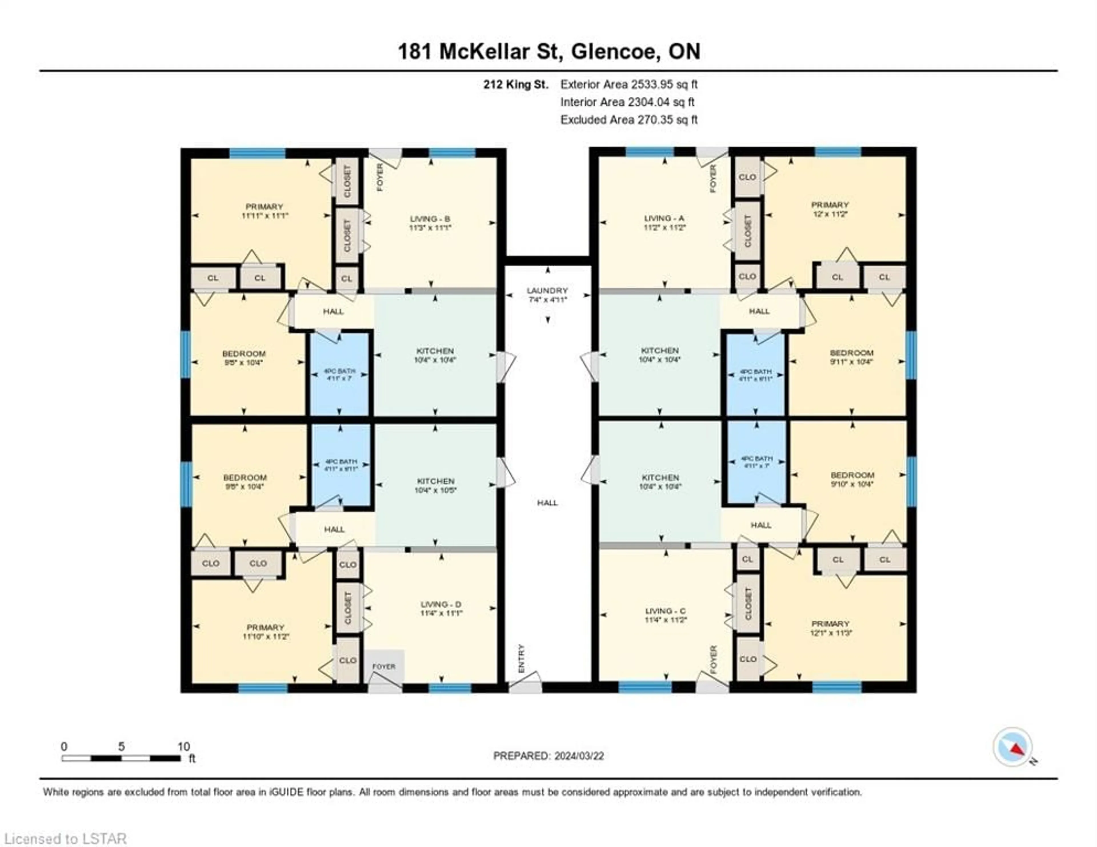 Floor plan for 181 Mckellar St, Glencoe Ontario N0L 1M0
