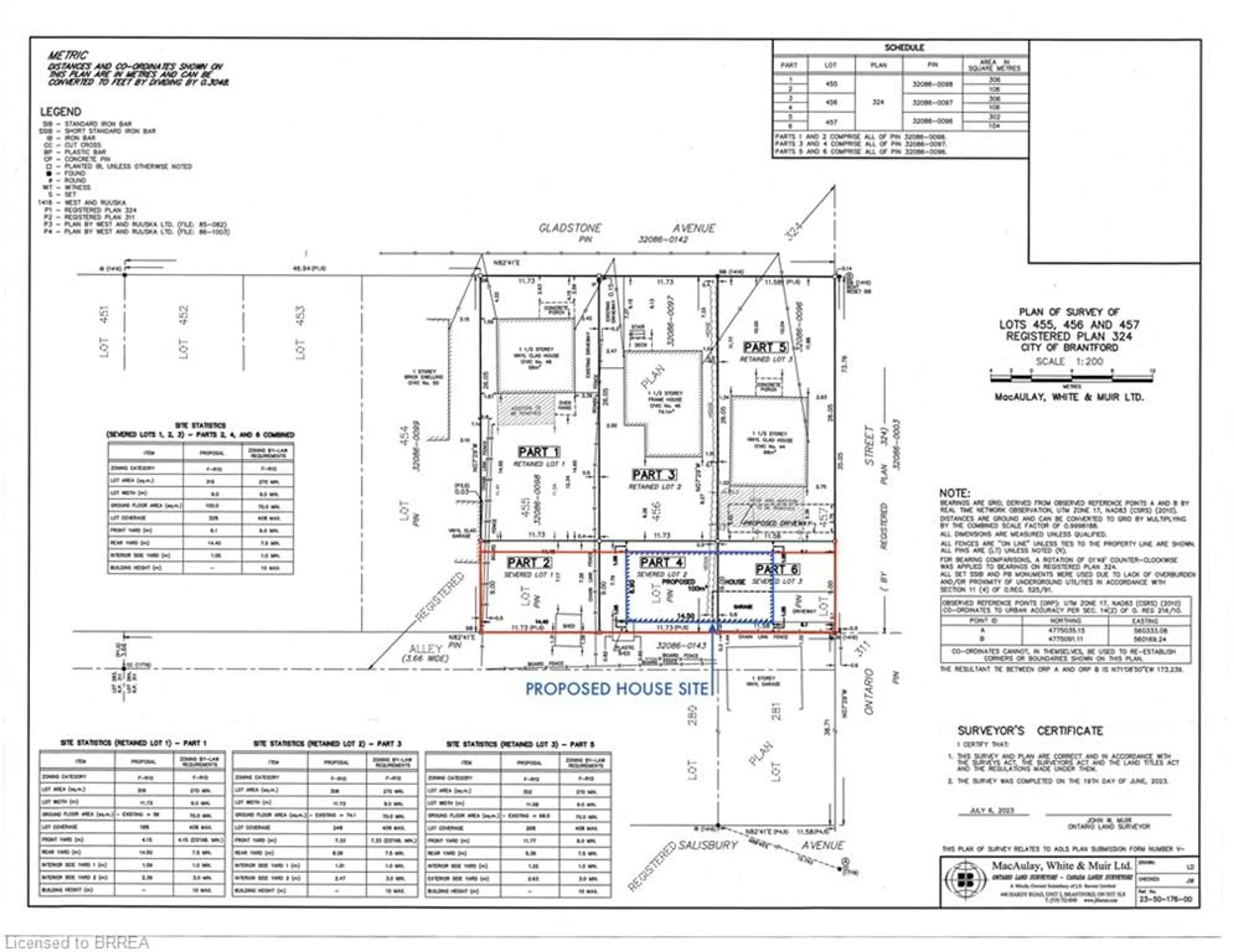 Floor plan for 123 Ontario St, Brantford Ontario N3S 1P1