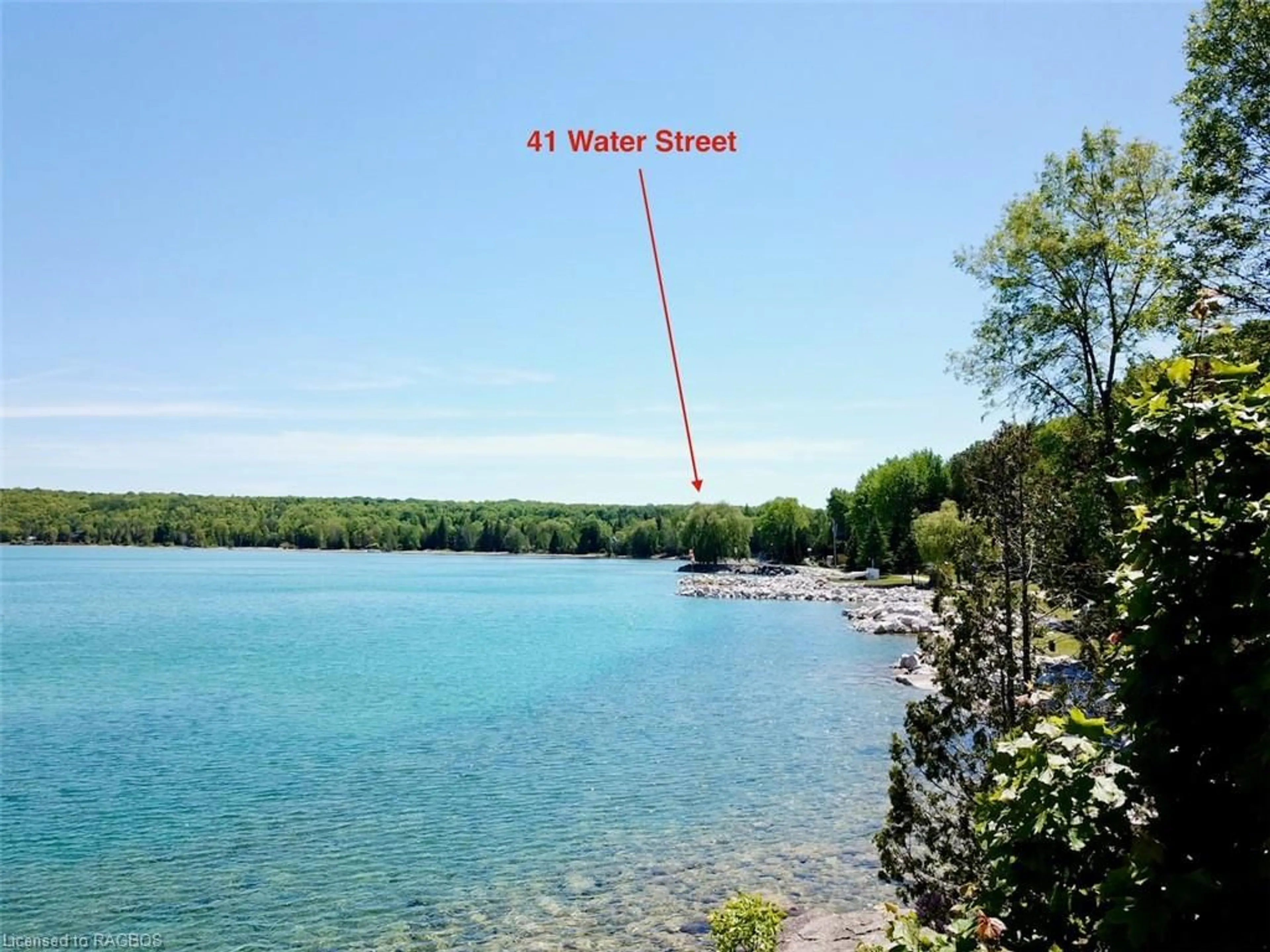 Street view for 41 Water St, South Bruce Peninsula Ontario N0H 2T0