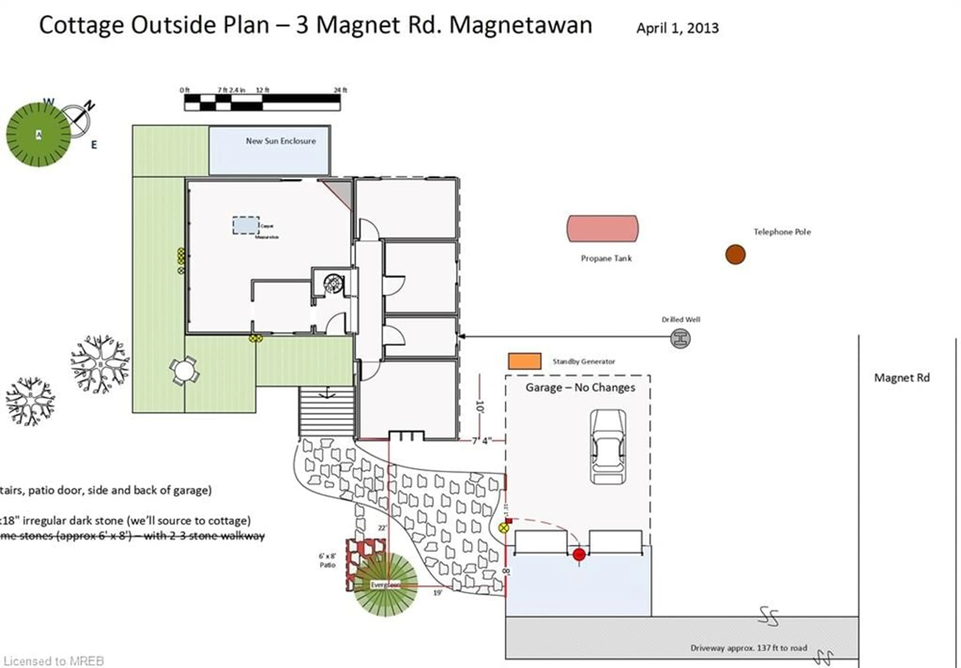 Floor plan for 3 Magnet Rd Rd, Magnetawan Ontario P0A 1P0