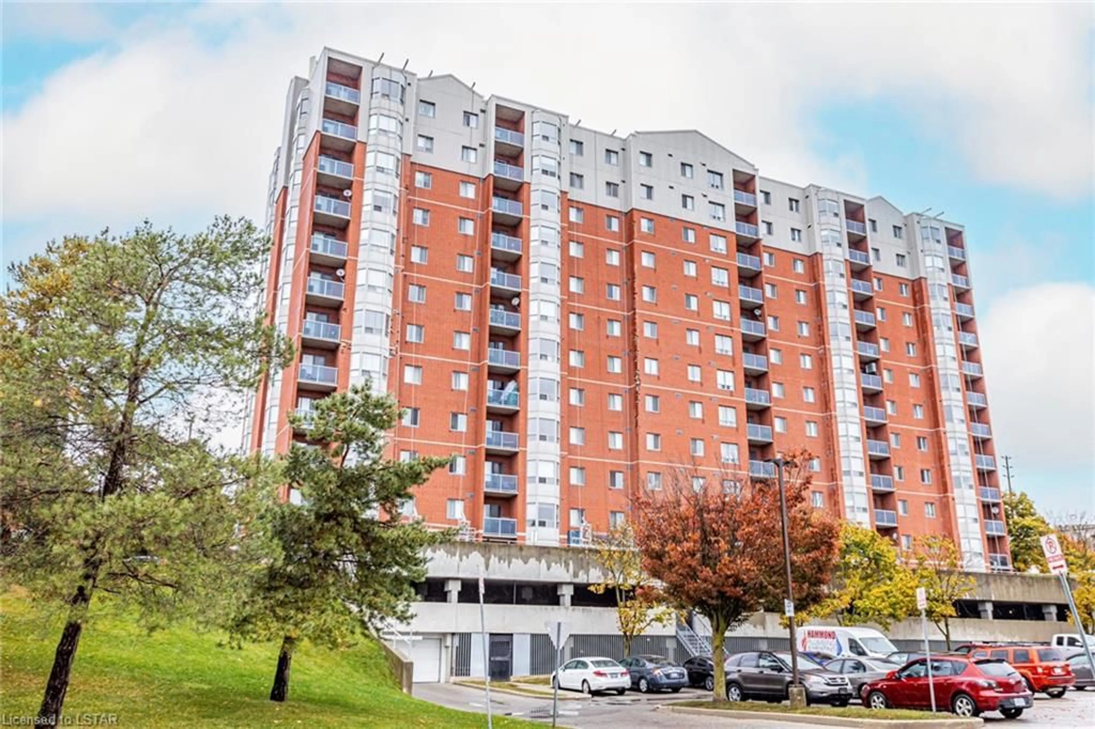 Balcony in the apartment for 30 Chapman Crt #1209, London Ontario N6G 4Y4