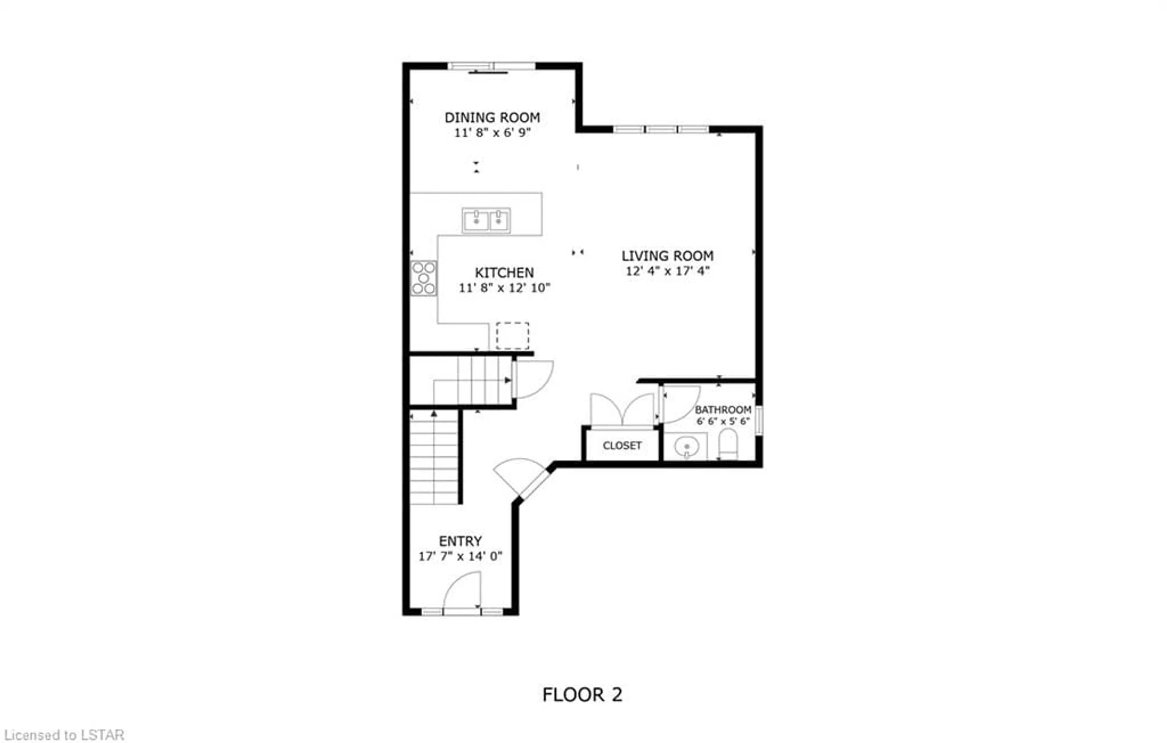 Floor plan for 5 Armstrong Street, Mount Brydges Ontario N0L 1W0