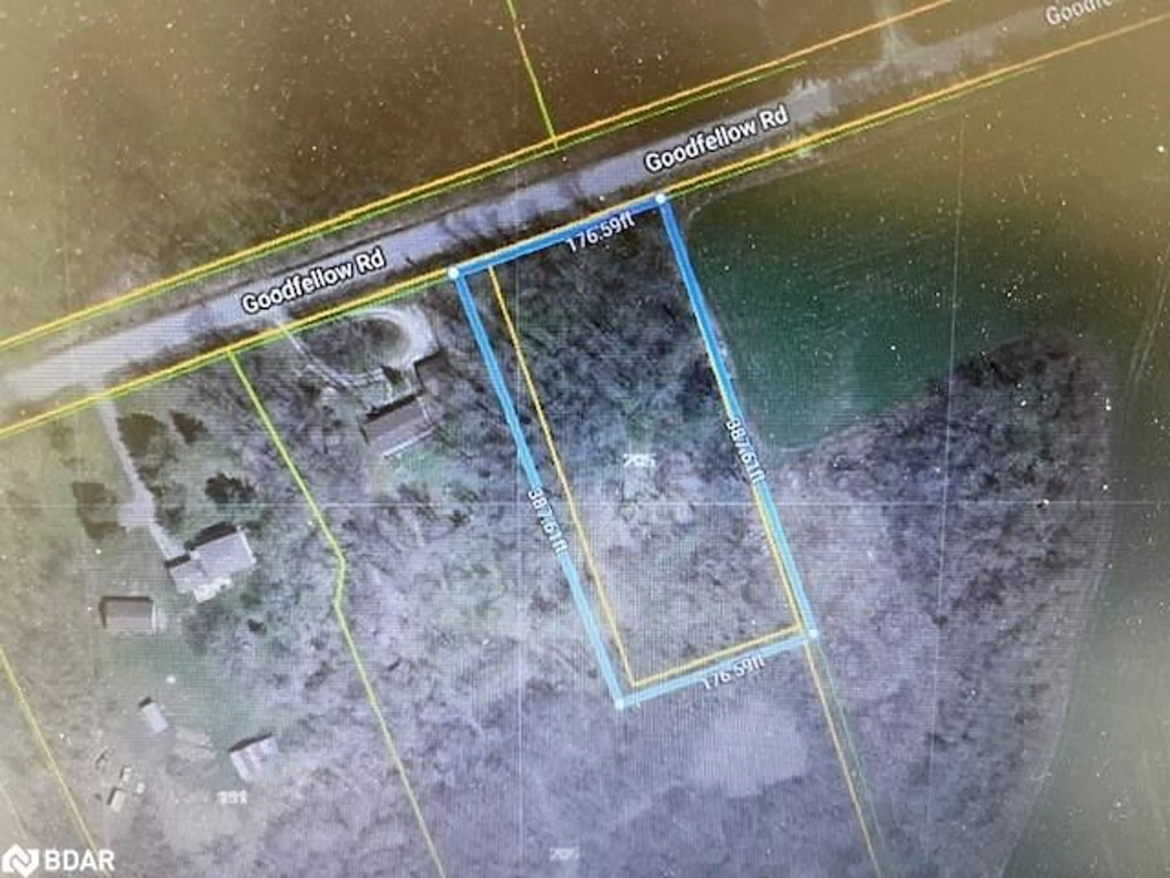Picture of a map for 205B Goodfellow Rd Rd, Codrington Ontario K0K 1R0