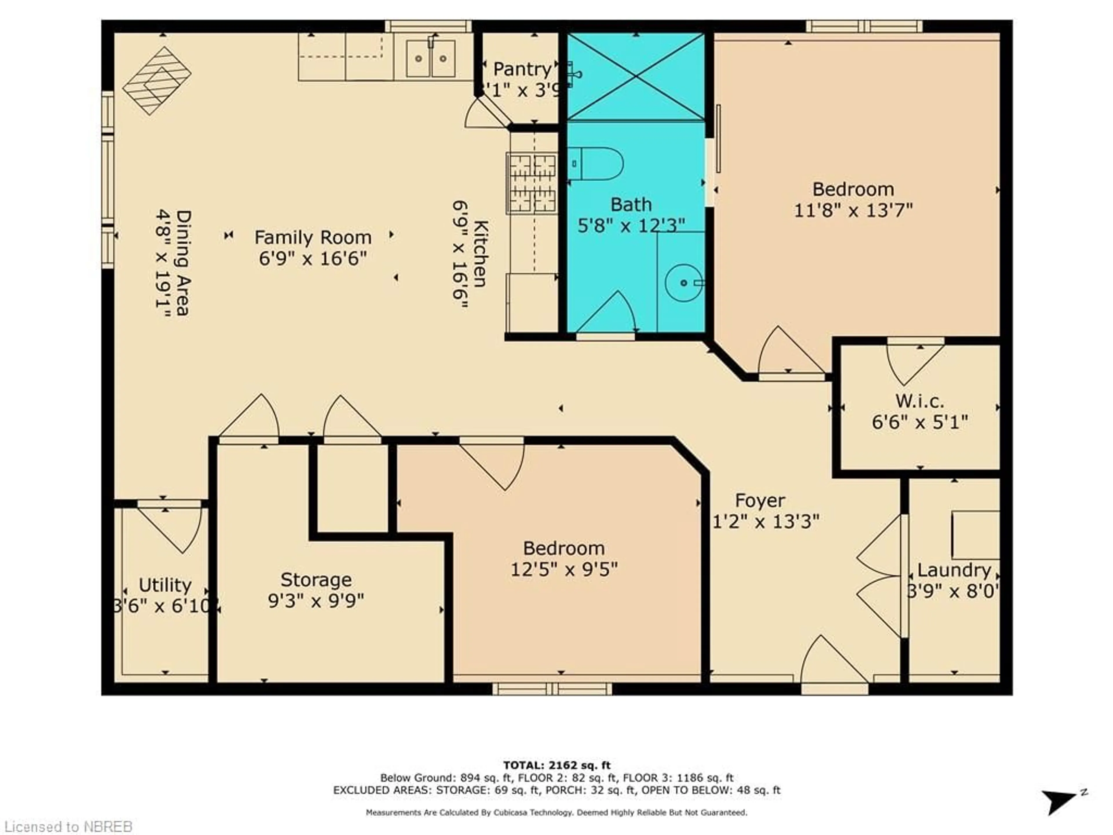Floor plan for 1276 Hart Rd, Callander Ontario P0H 1H0