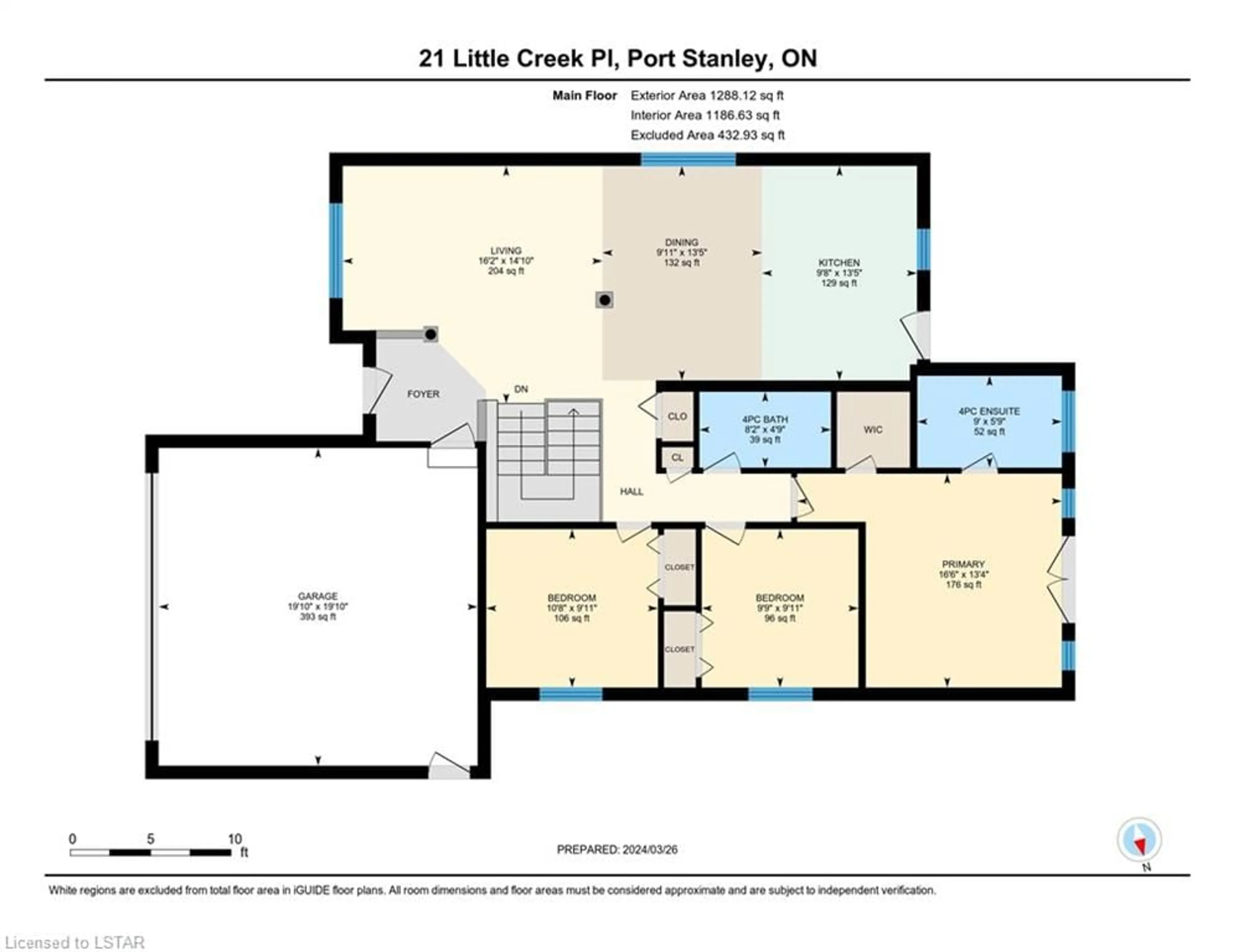 Floor plan for 21 Little Creek Pl, Port Stanley Ontario N5L 1K1