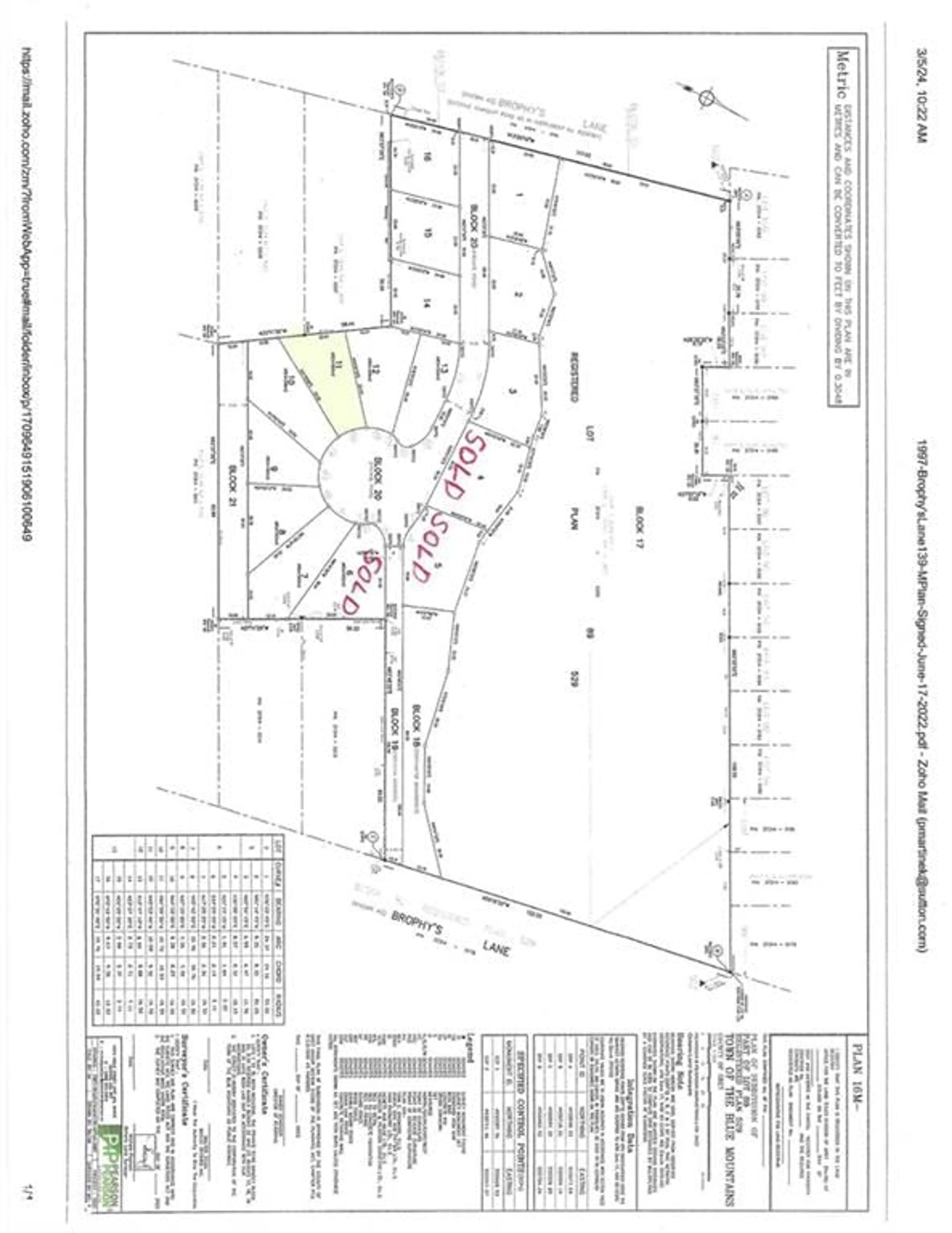 Floor plan for 139 Brophy's Lane #Lot 11, Craigleith Ontario L9Y 0K4