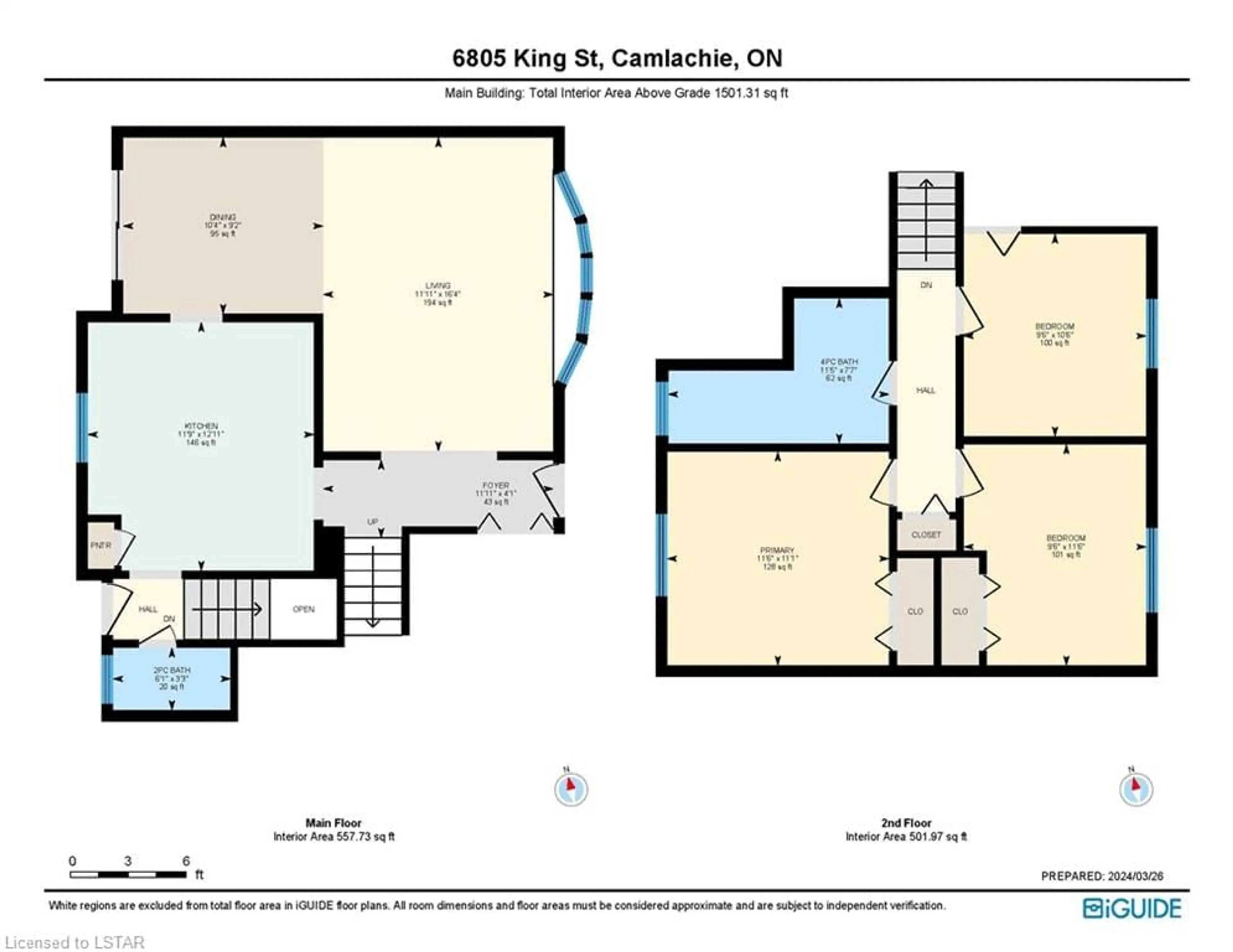 Floor plan for 6805 King St, Plympton-Wyoming Ontario N0N 1E0