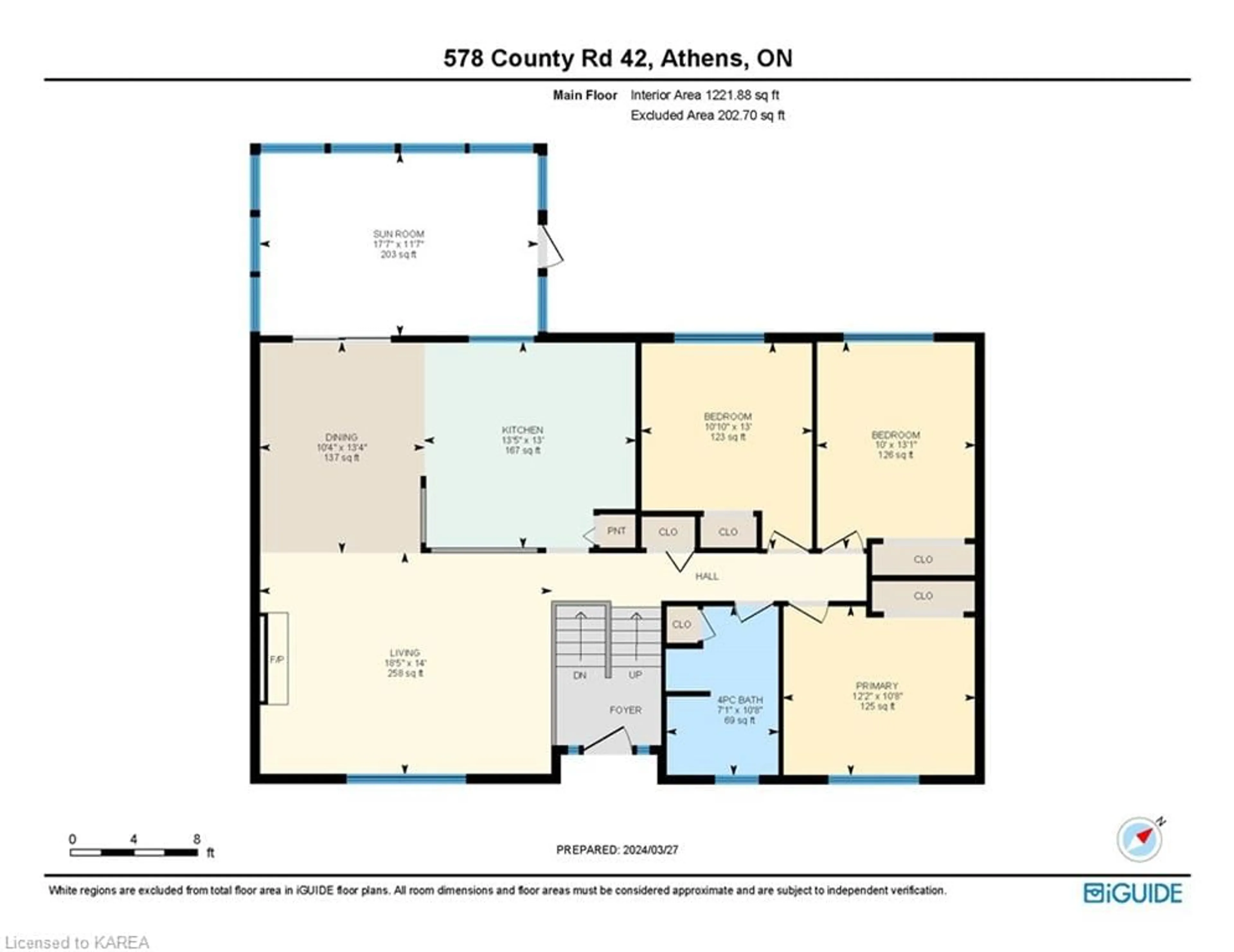 Floor plan for 578 County Road 42, Athens Ontario K0E 1B0