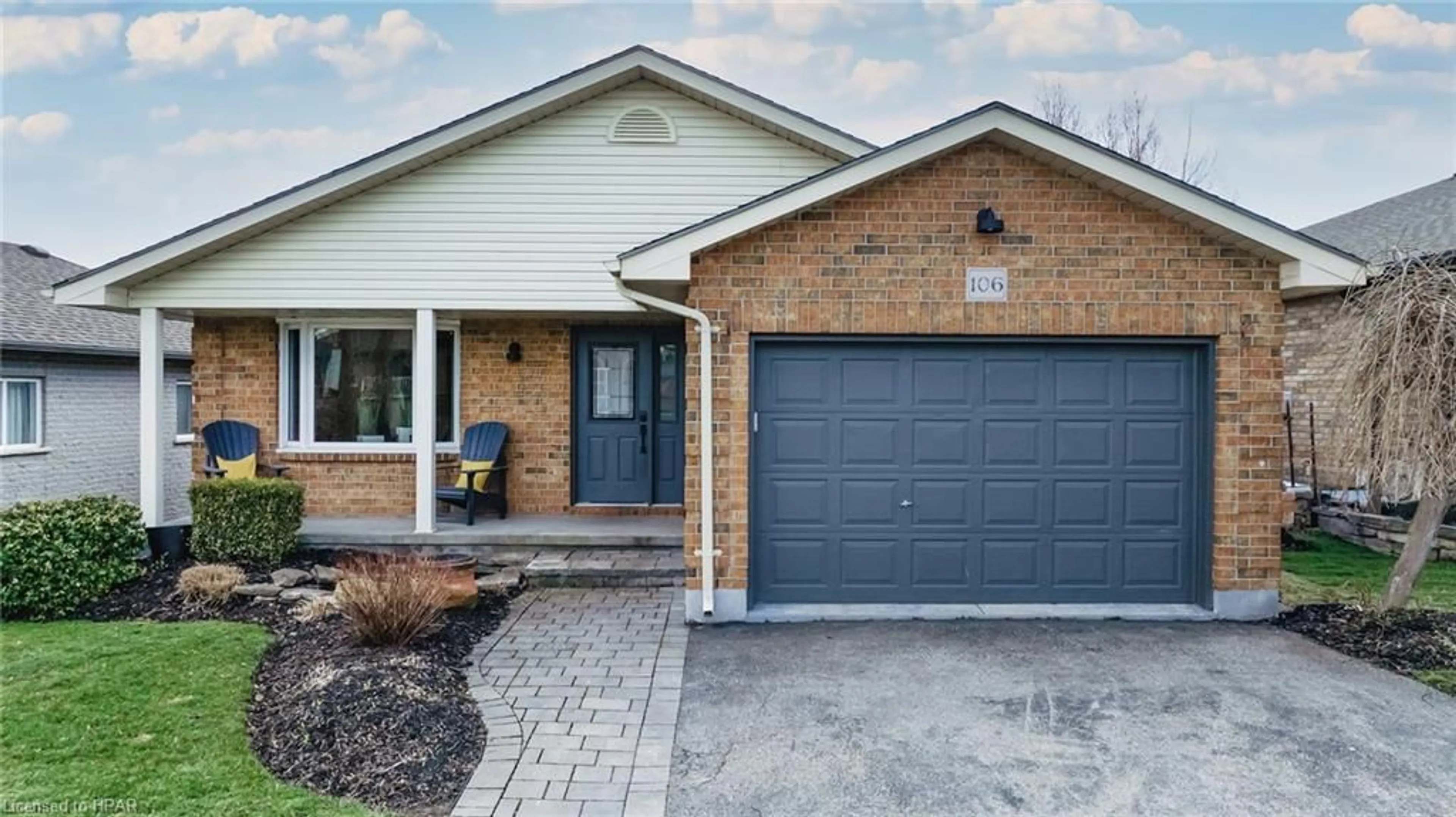 Home with brick exterior material for 106 Meadowridge Dr, St. Marys Ontario N4X 1B9