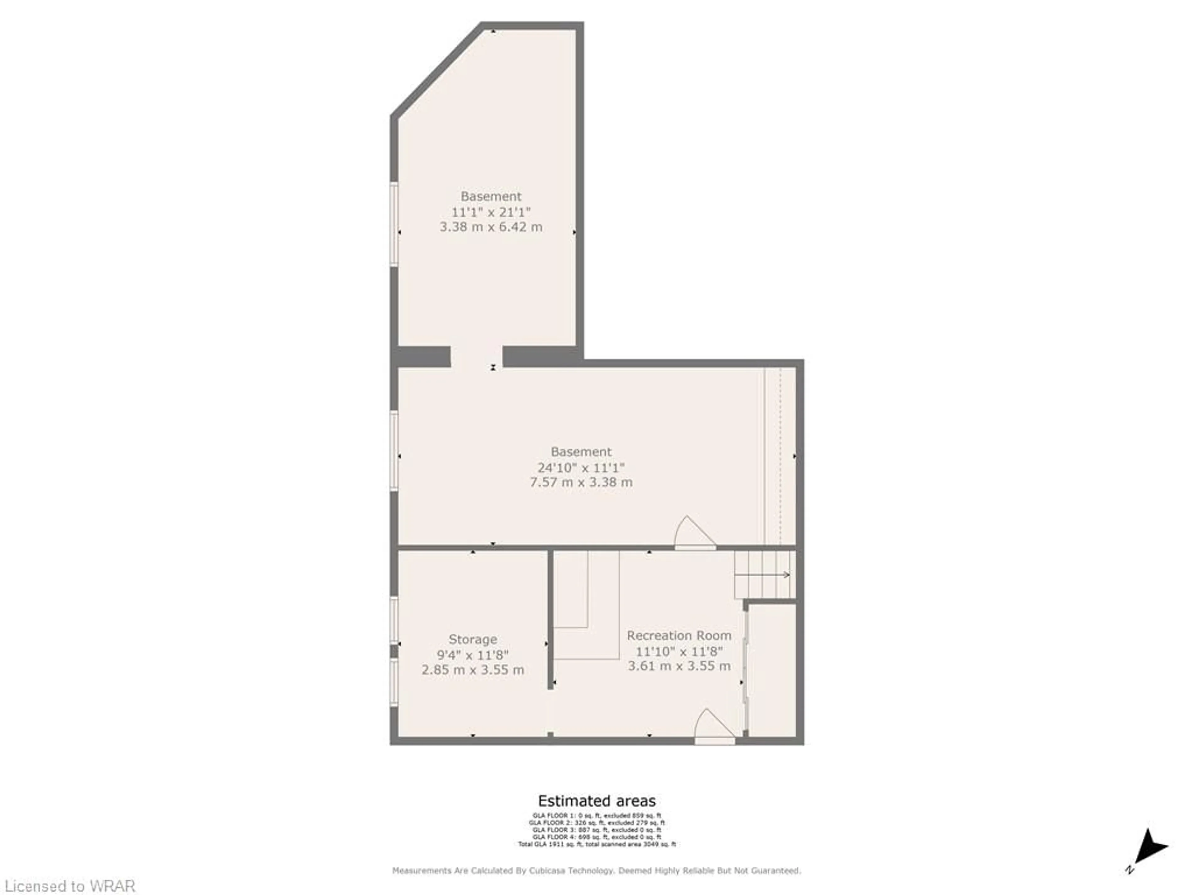 Floor plan for 404 Forest Hill Dr, Kitchener Ontario N2M 4H4
