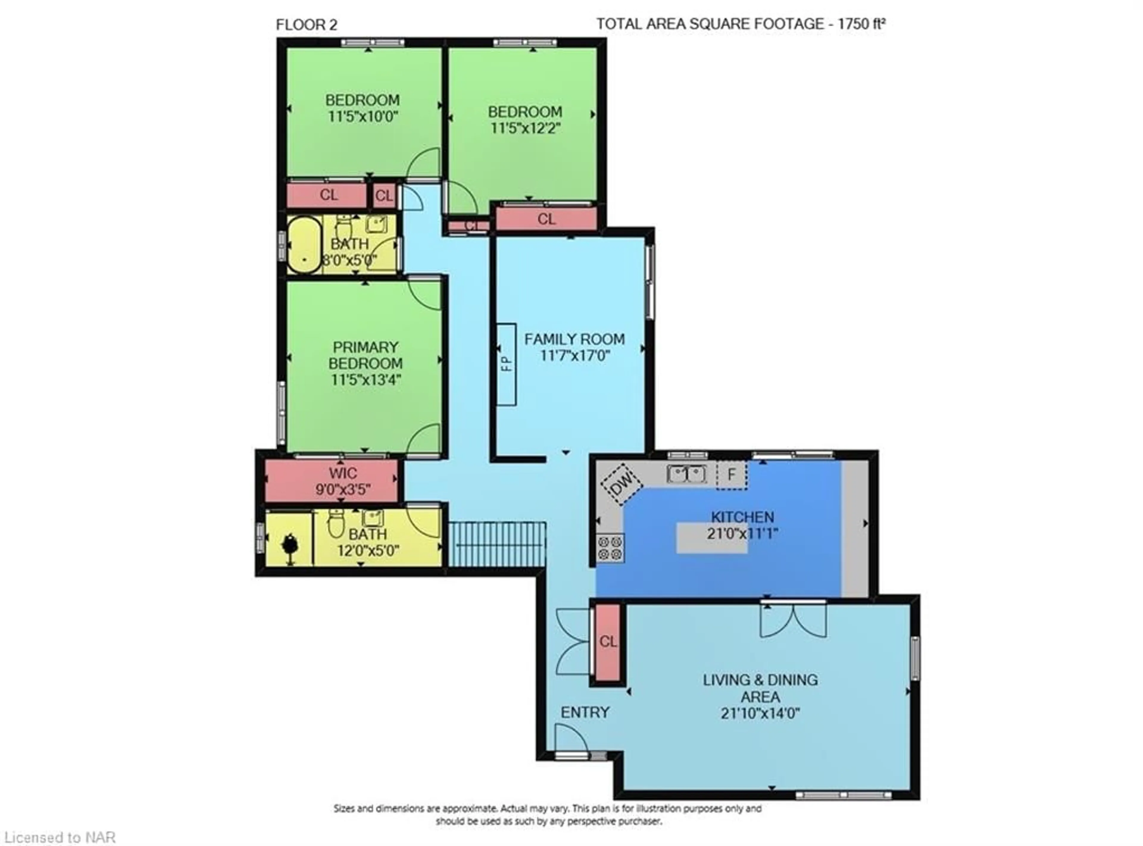 Floor plan for 65 Hillcrest Ave, St. Catharines Ontario L2R 4Y4