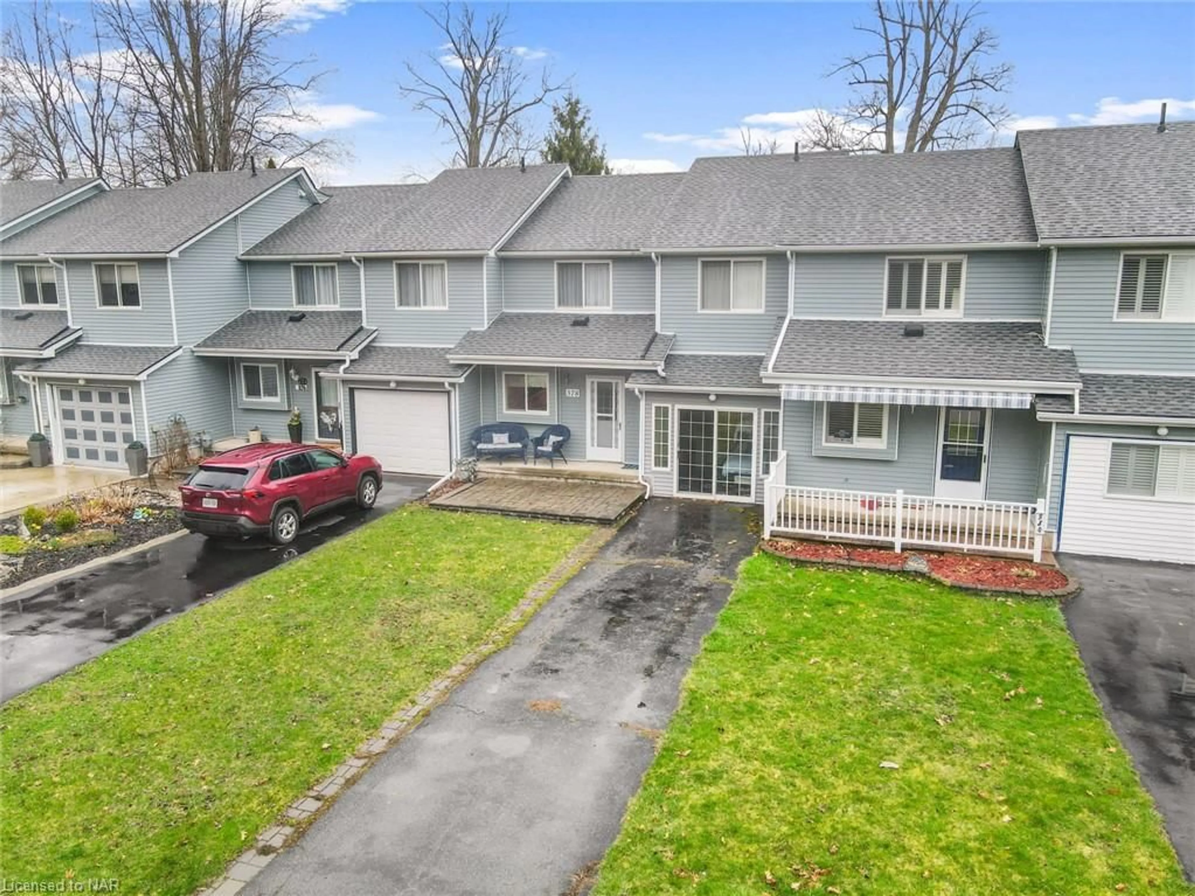 A pic from exterior of the house or condo, the fenced backyard for 378 Willowood Ave, Crystal Beach Ontario L0S 1B0