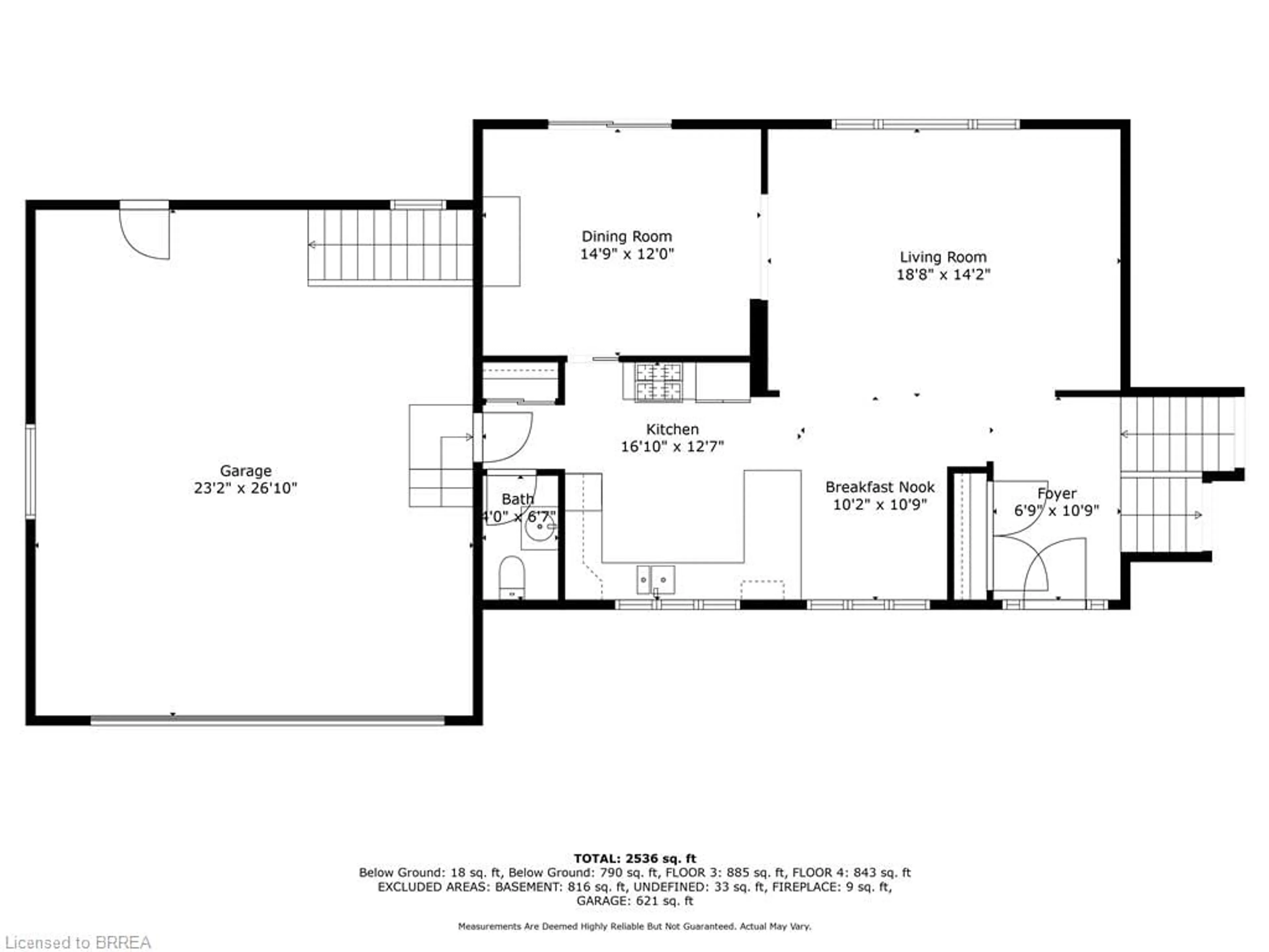 Floor plan for 205600 Ninth Rd, Otterville Ontario N0J 1R0